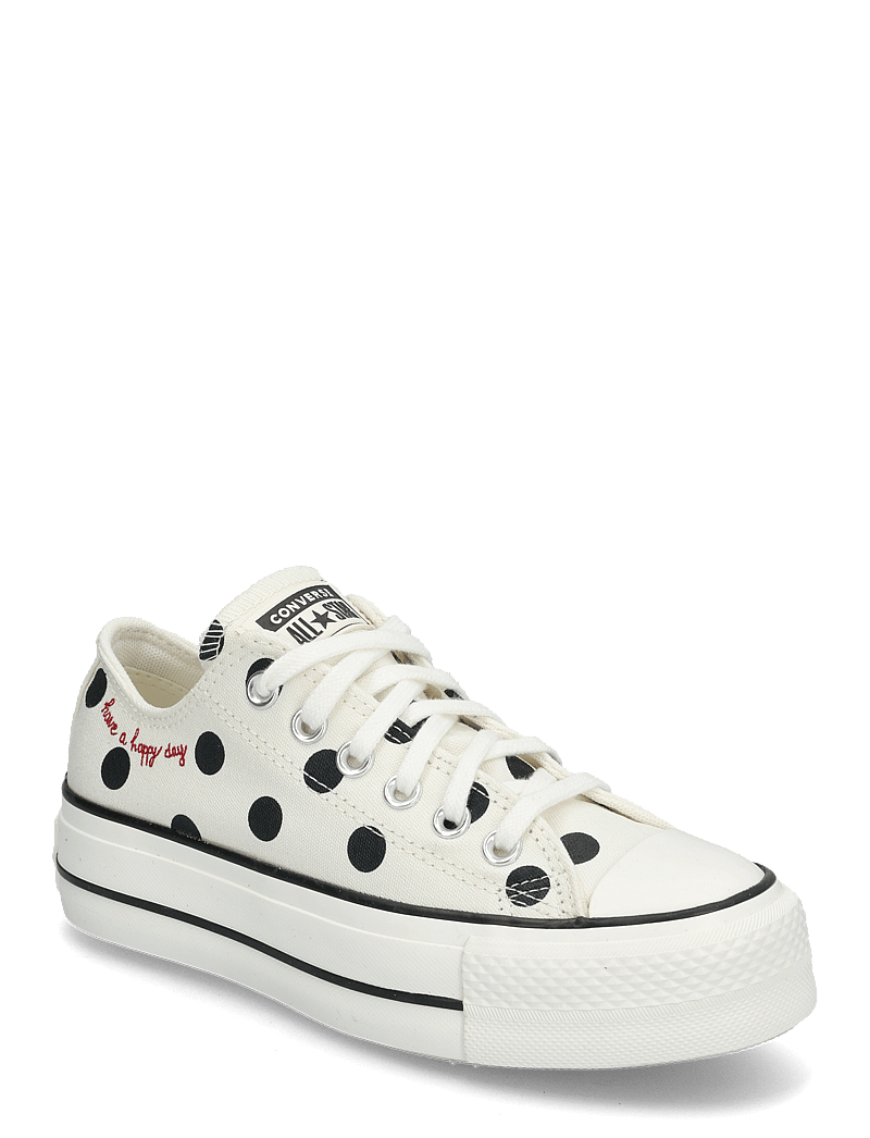 Converse - CTAS LIFT OX EGRET/BLACK/DAYS AHEAD - låga sneakers - egret/black/days ahead - 0
