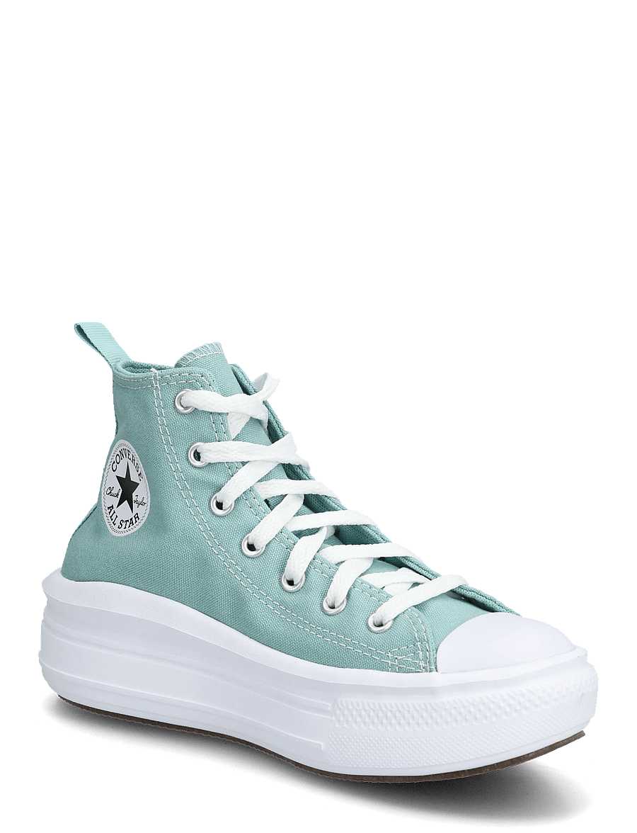 Converse - CTAS MOVE HI VERNAL POOL/WHITE/BLACK - canvas-sneaker - blue - 0