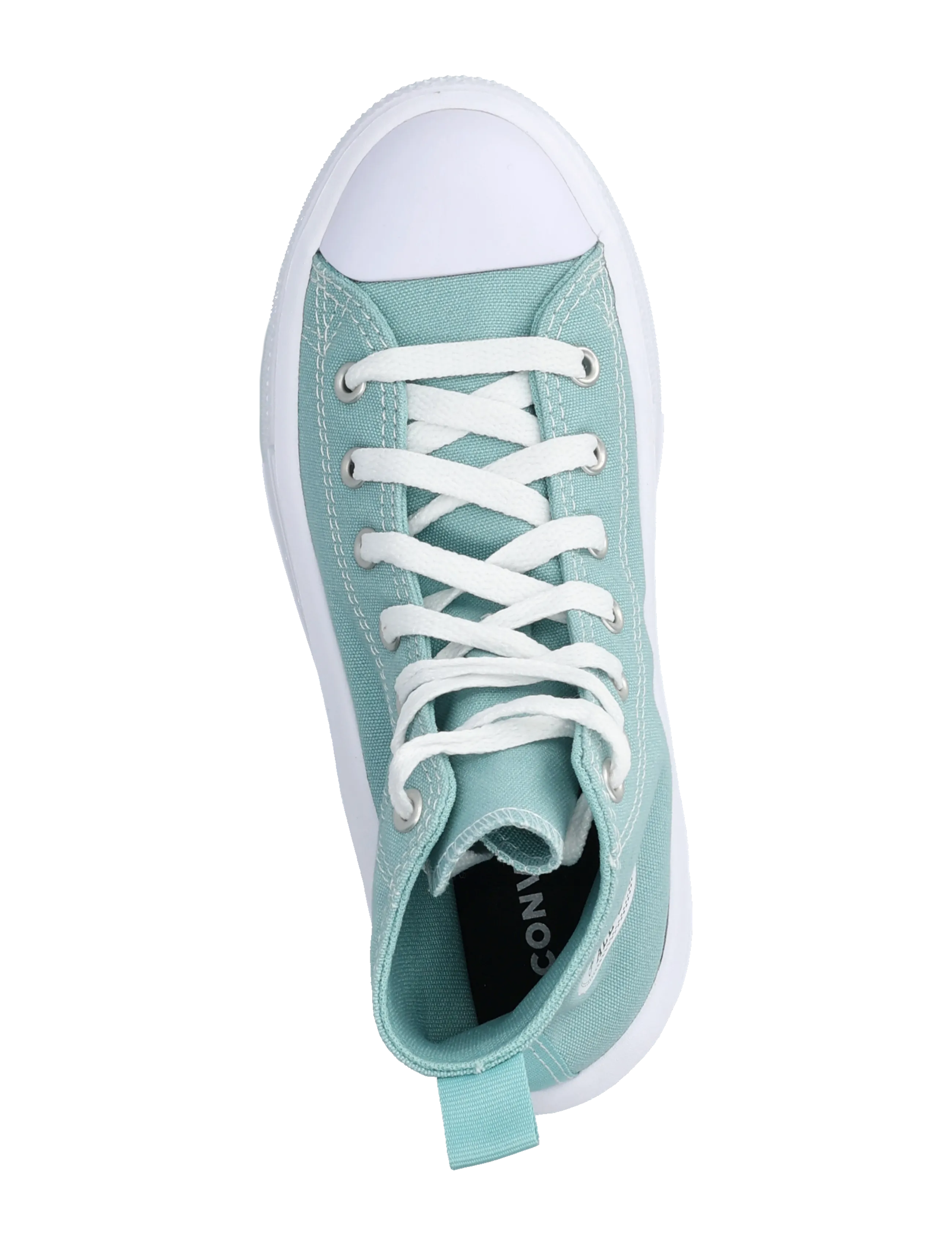 Converse - CTAS MOVE HI VERNAL POOL/WHITE/BLACK - canvas-strigaskór - blue - 3