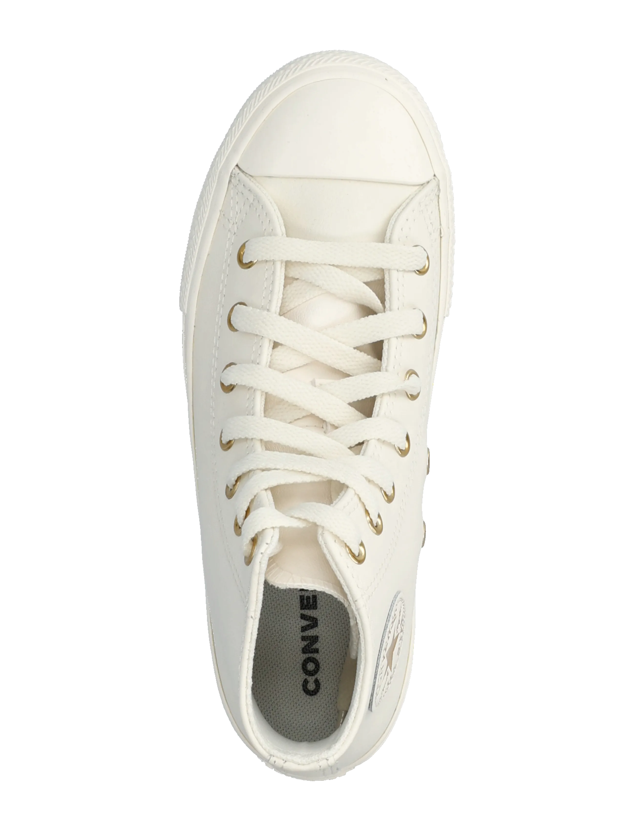 Converse - CTAS HI EGRET/METALLIC LIGHT GOLD/EGRET - madala säärega tossud - brown - 3
