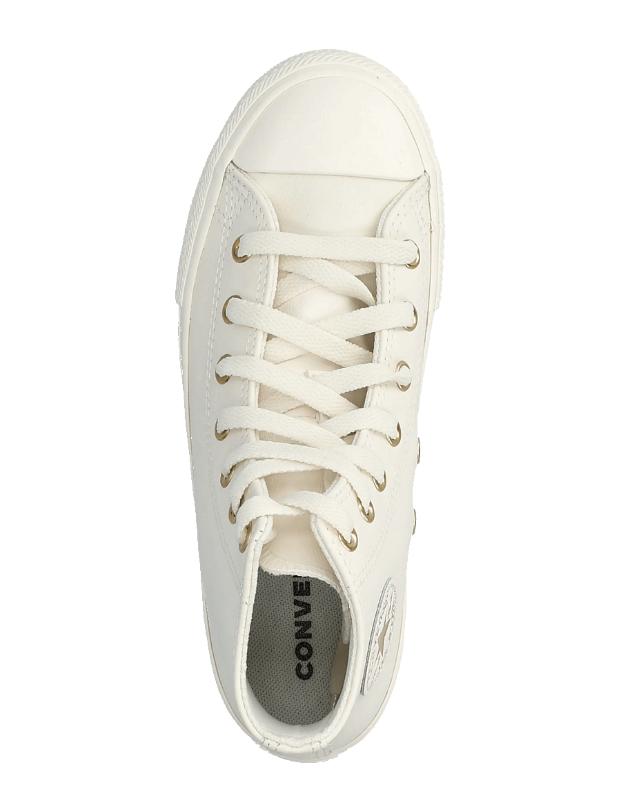 Converse - CTAS HI EGRET/METALLIC LIGHT GOLD/EGRET - madala säärega tossud - brown - 3