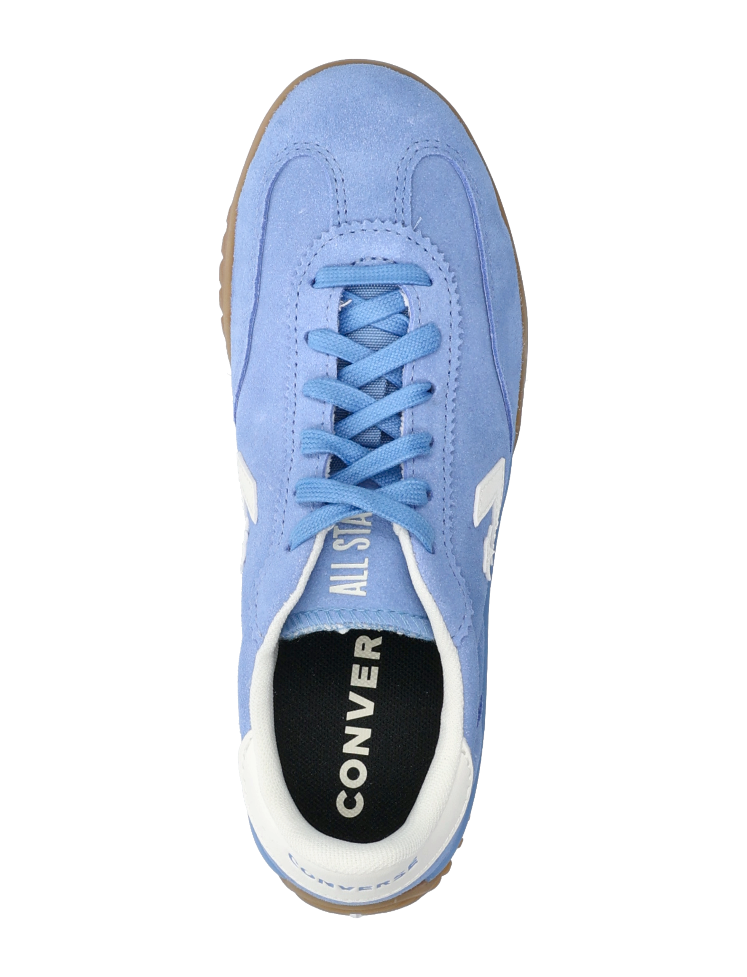 Converse - RUN STAR TRAINER OX OPEN SKY/EGRET - sporta apavi ar zemu augšdaļu - open sky/egret/light brown - 3