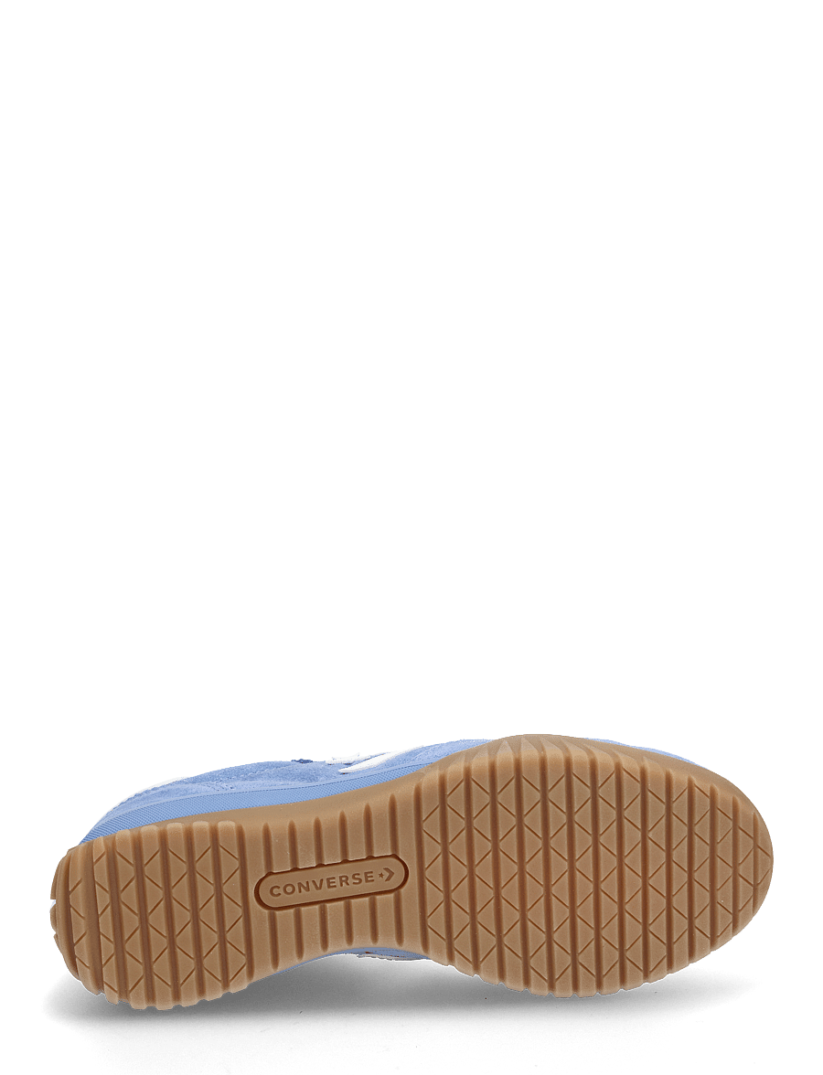 Converse - RUN STAR TRAINER OX OPEN SKY/EGRET - niedrige sneakers - open sky/egret/light brown - 4