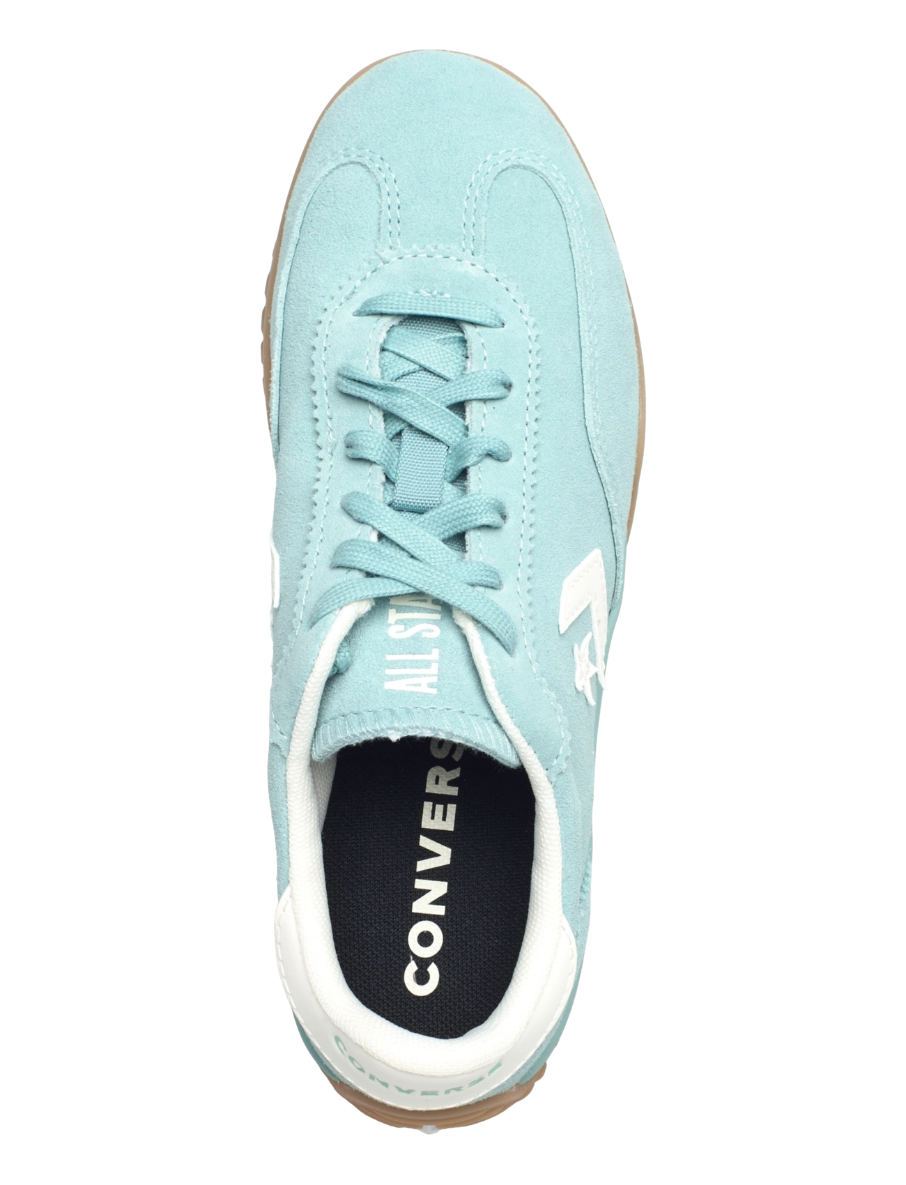 Converse - RUN STAR TRAINER OX VERNAL POOL/EGRET - sporta apavi ar zemu augšdaļu - vernal pool/egret/light brown - 3