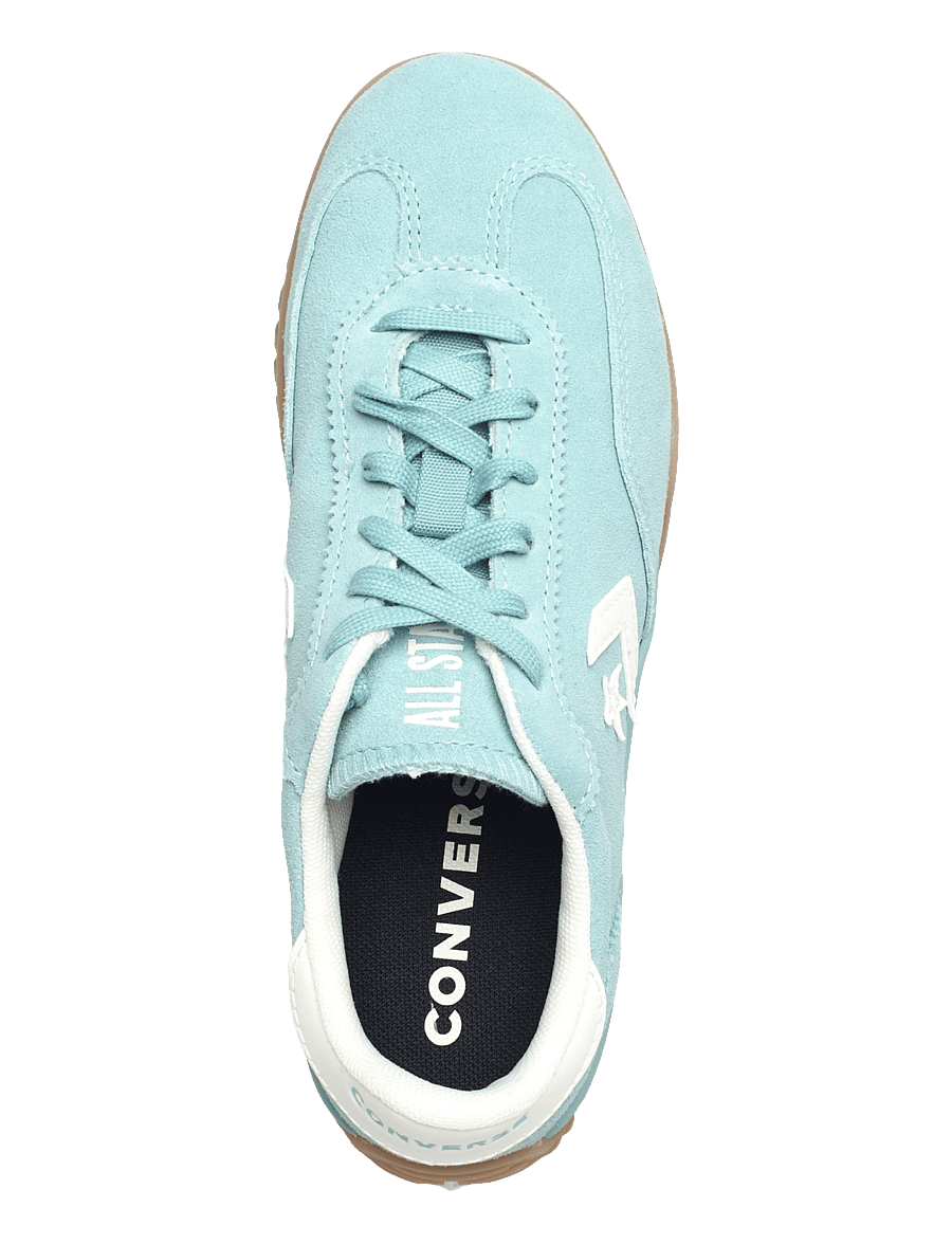 Converse - RUN STAR TRAINER OX VERNAL POOL/EGRET - niedrige sneakers - vernal pool/egret/light brown - 3