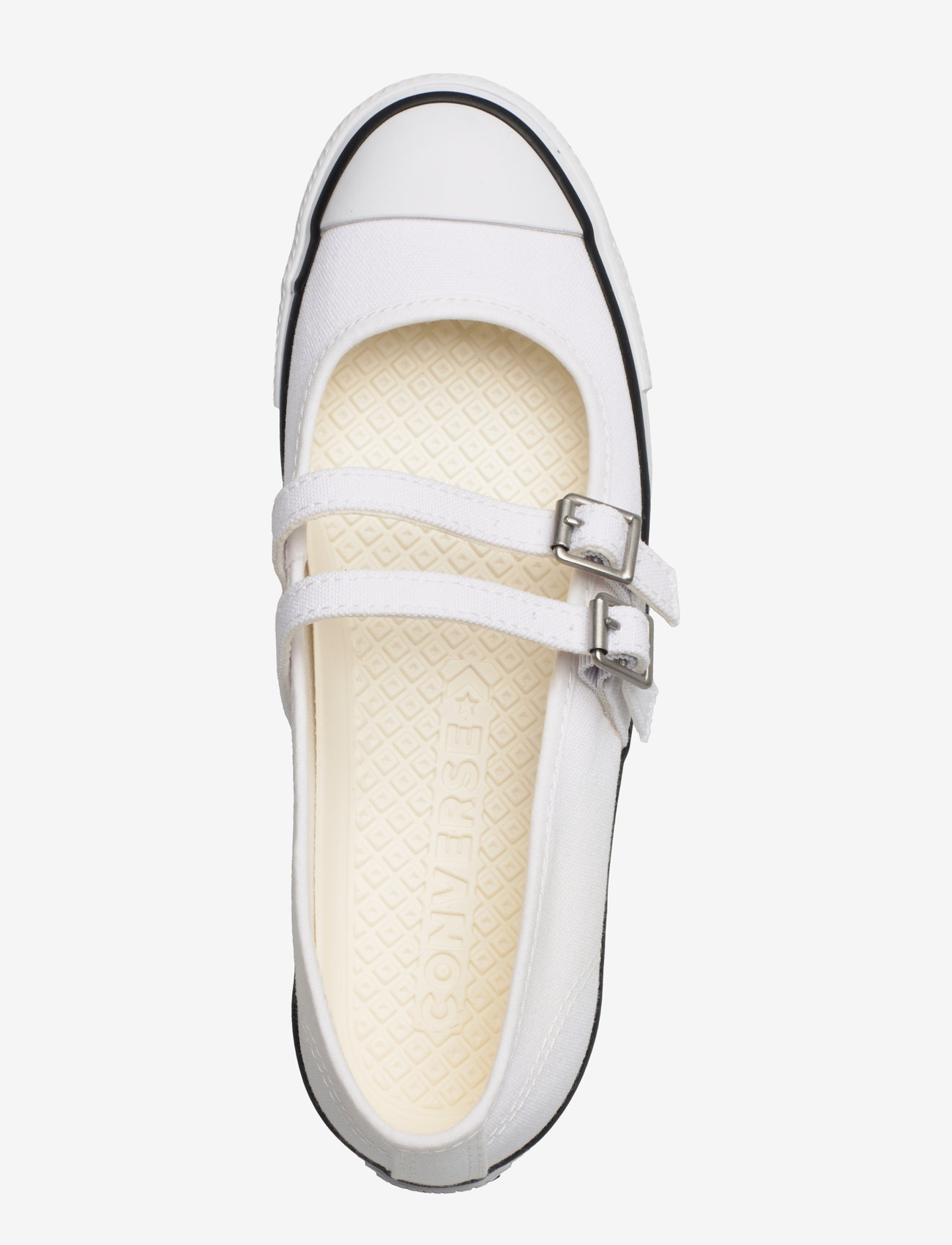 Converse - Chuck Taylor All Star Dainty Mary Jane - niedrige sneakers - white/egret/white - 3