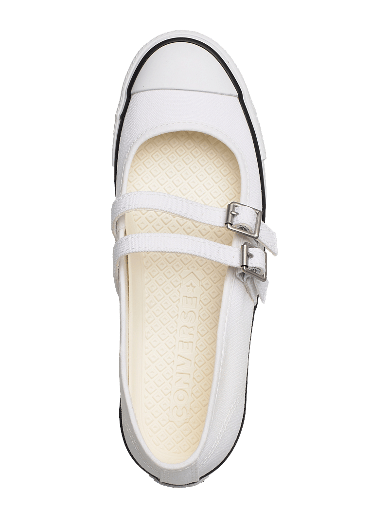 Converse - Chuck Taylor All Star Dainty Mary Jane - niedrige sneakers - white/egret/white - 3