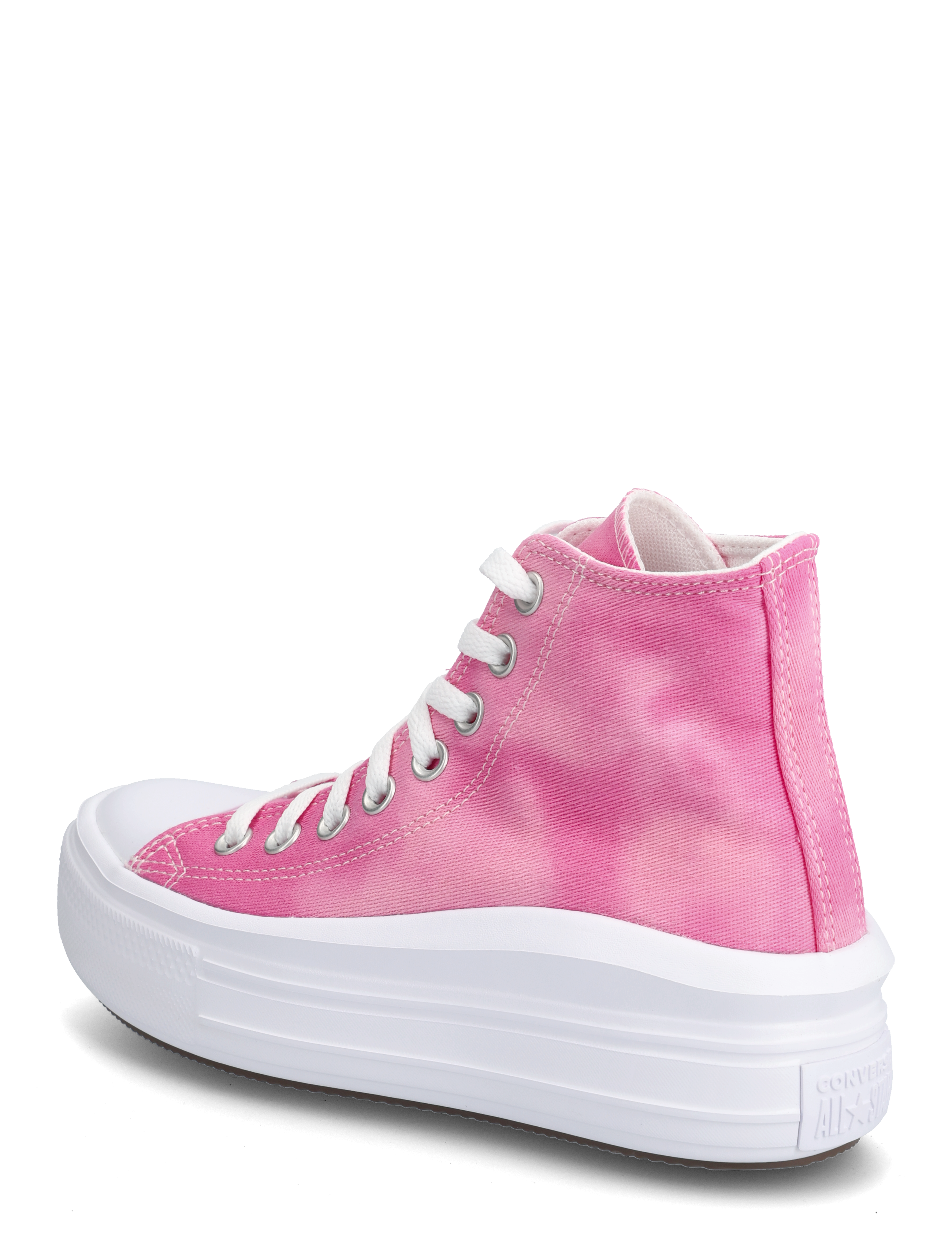 Converse - Chuck Taylor All Star Move - white/chaos fuchsia - 2