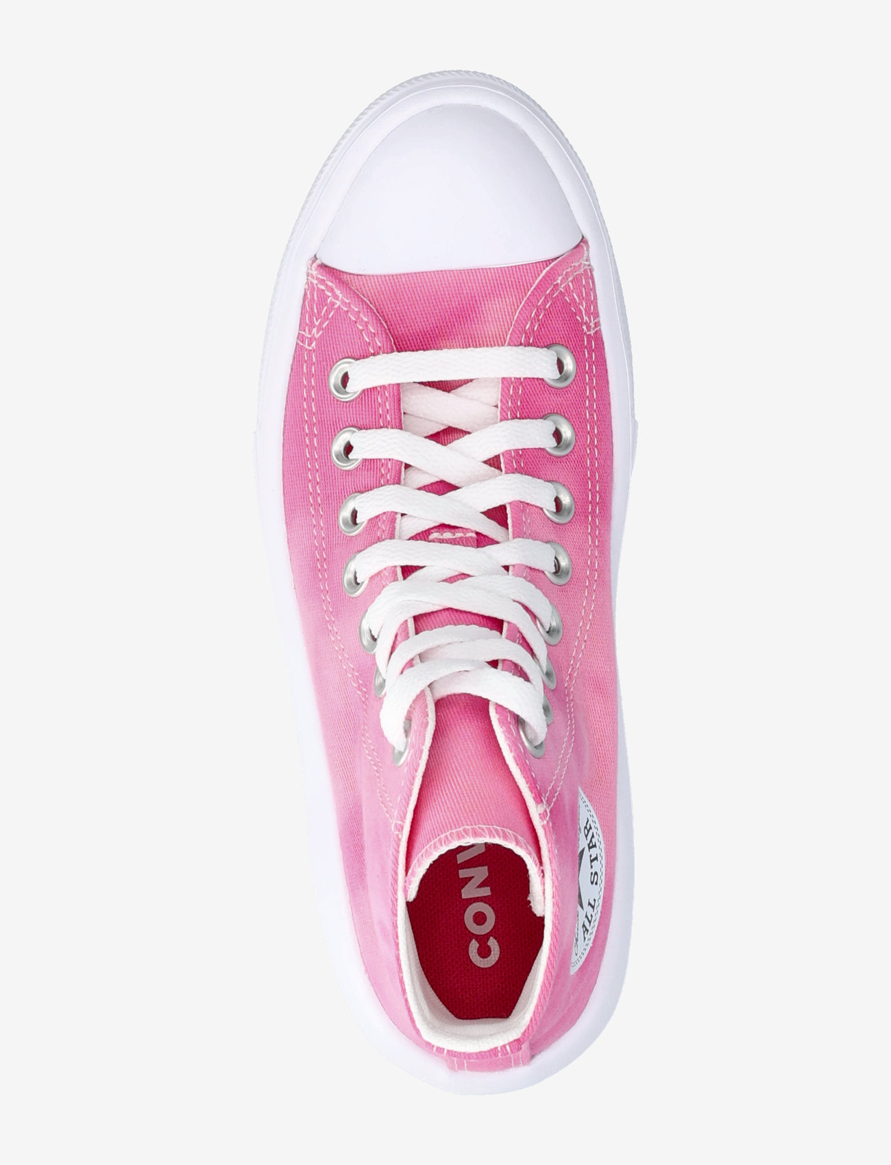 Converse - Chuck Taylor All Star Move - høje sneakers - white/chaos fuchsia - 3