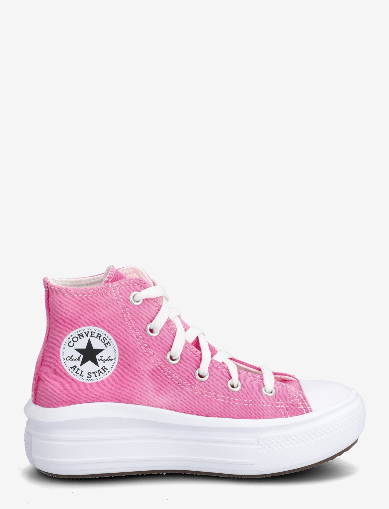 Converse - Chuck Taylor All Star Move - höga sneakers - white/chaos fuchsia - 1
