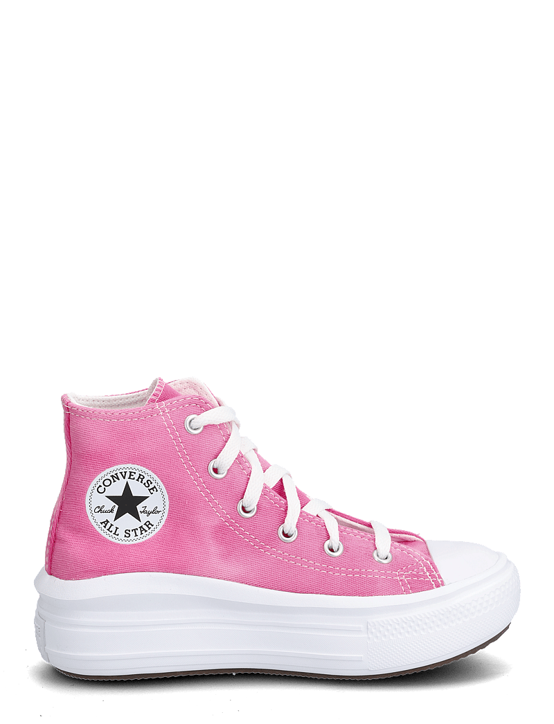 Converse - Chuck Taylor All Star Move - höga sneakers - white/chaos fuchsia - 1