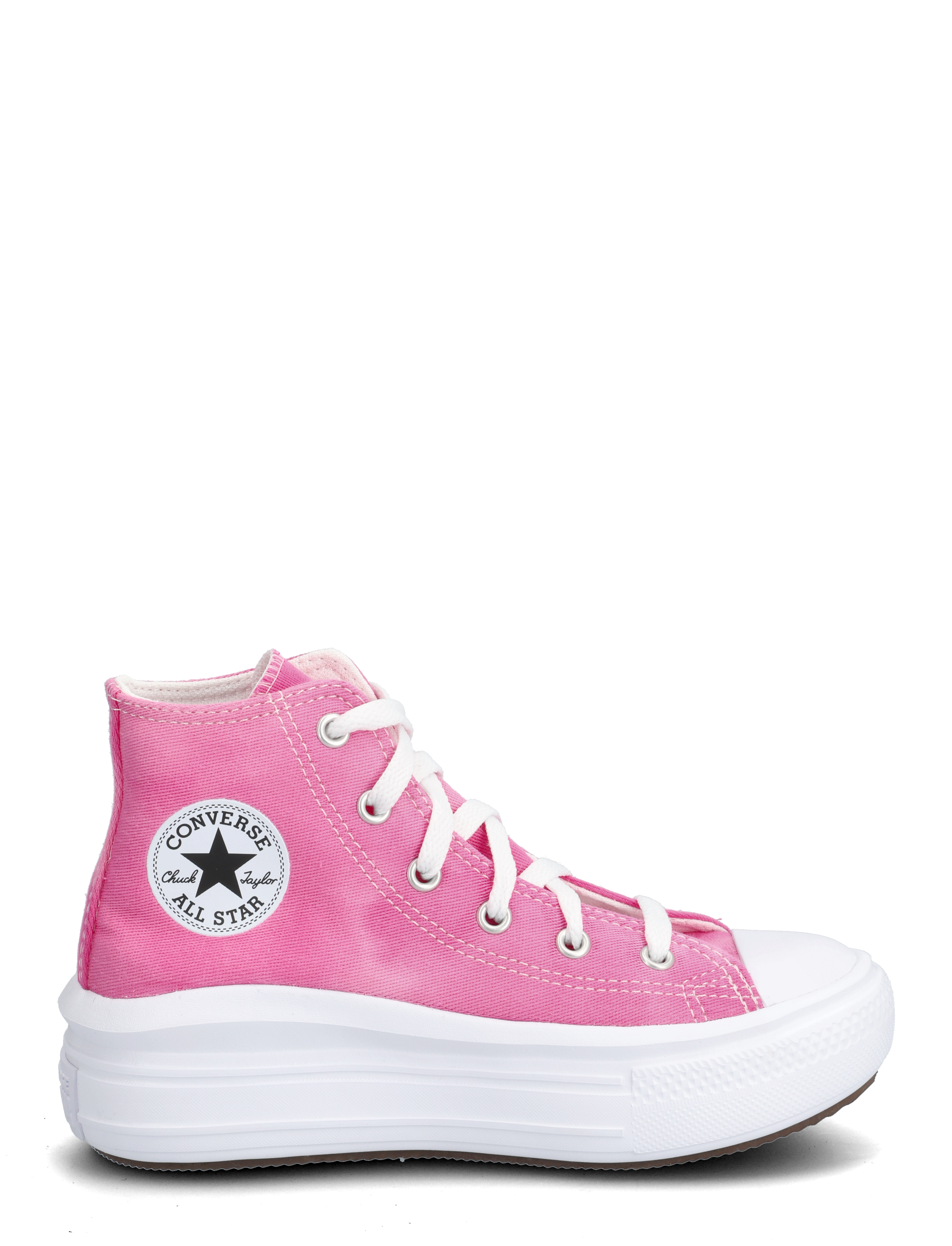 Converse - Chuck Taylor All Star Move - sneakers - white/chaos fuchsia - 1