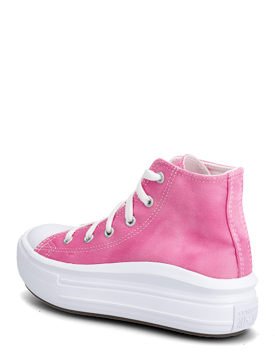 Converse - Chuck Taylor All Star Move - høje sneakers - white/chaos fuchsia - 2