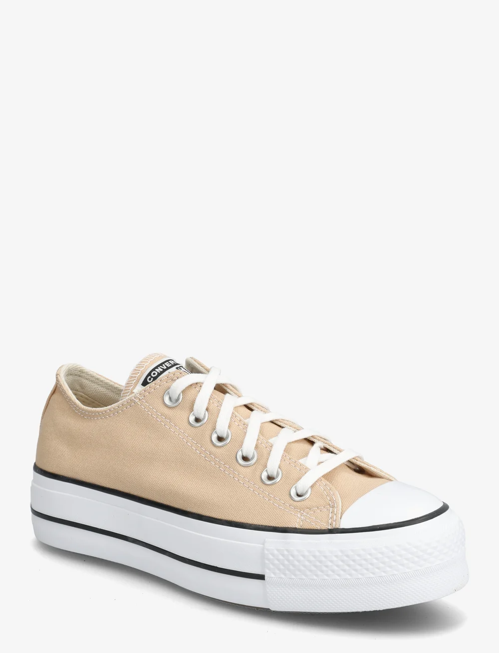Converse - Chuck Taylor All Star Lift - lave sneakers - coastal dune/white/black - 0