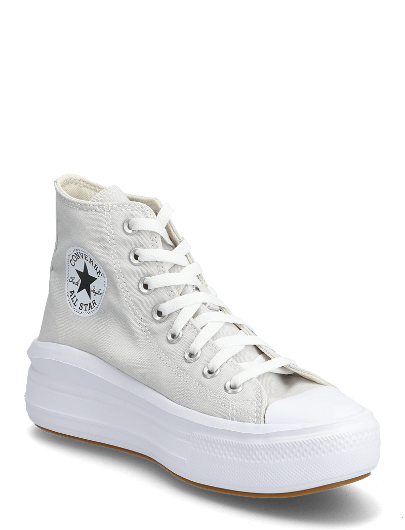 Converse - Chuck Taylor All Star Move - korkeavartiset tennarit - barely grey/white/black - 0
