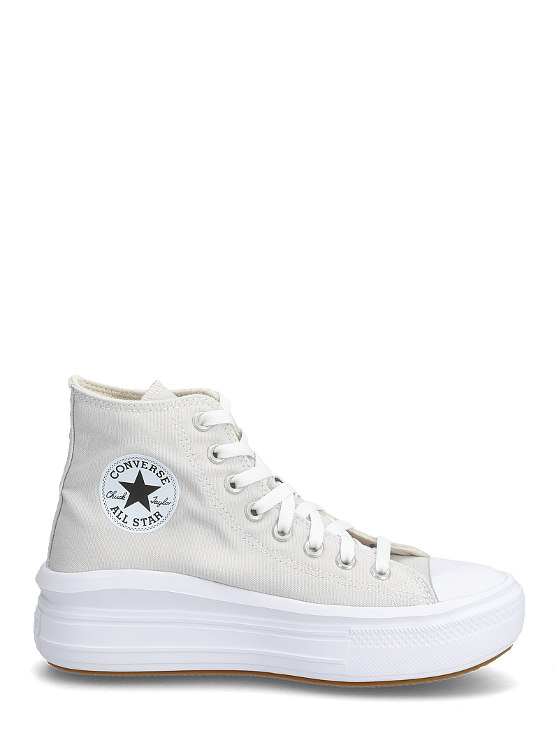 Converse - Chuck Taylor All Star Move - korkeavartiset tennarit - barely grey/white/black - 1