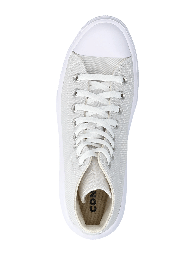 Converse - Chuck Taylor All Star Move - korkeavartiset tennarit - barely grey/white/black - 3