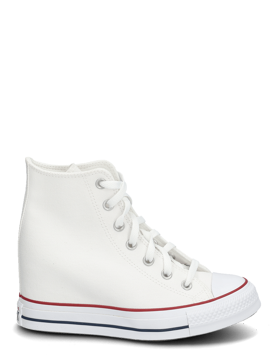 Converse - Chuck Taylor All Star Wedge - kilesneaker - white/red/navy - 1