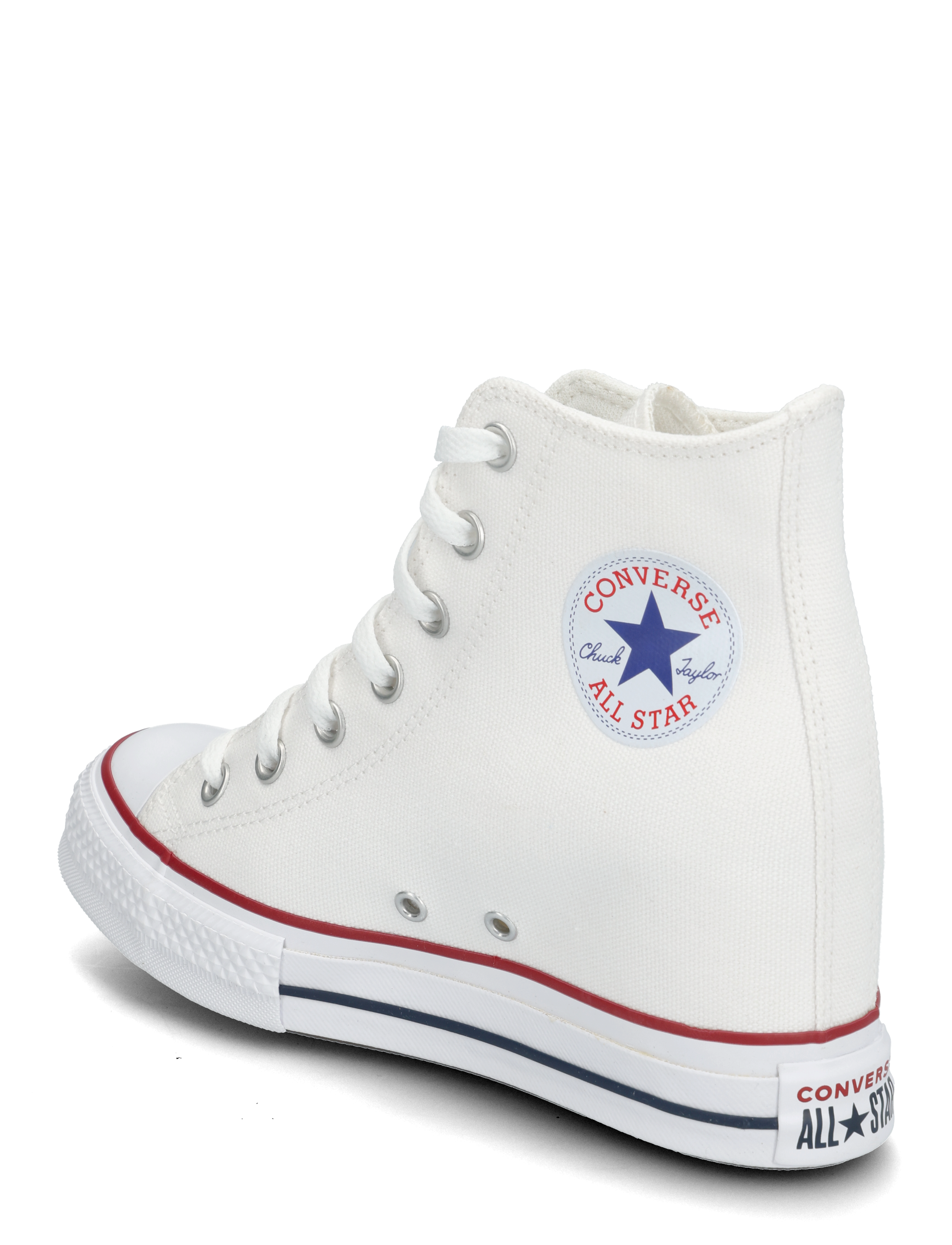 Converse - Chuck Taylor All Star Wedge - høje sneakers - white/red/navy - 2