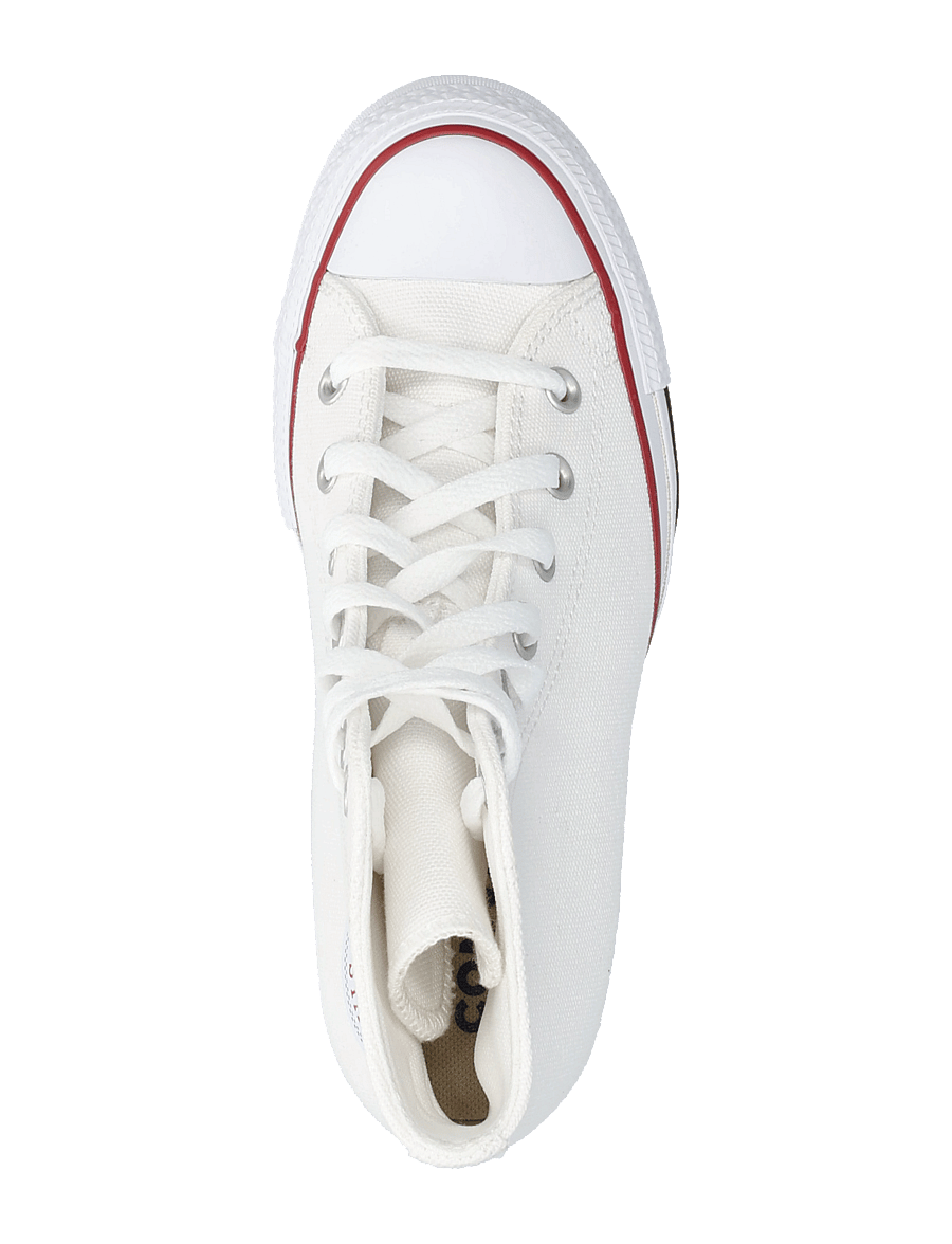 Converse - Chuck Taylor All Star Wedge - kilesneaker - white/red/navy - 3