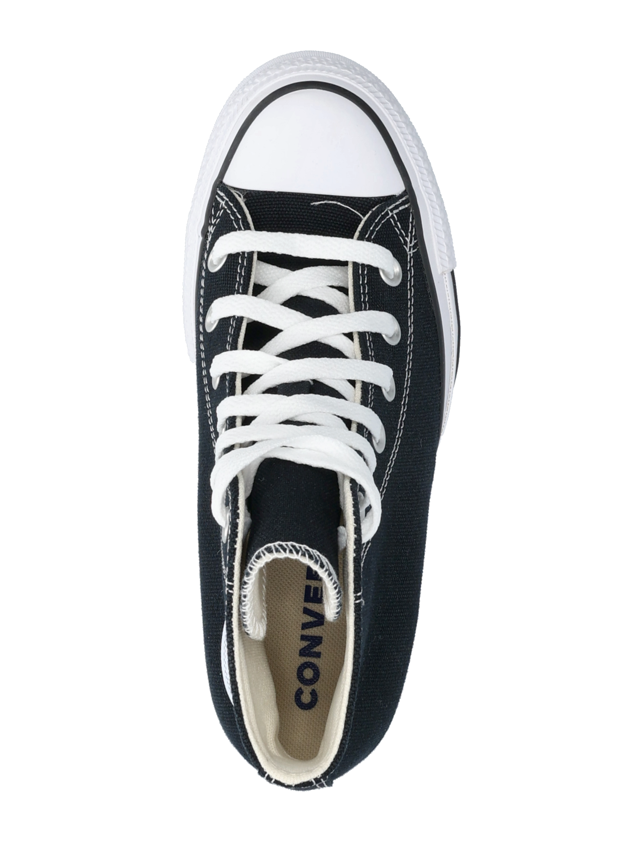 Converse - Chuck Taylor All Star Wedge - high top sneakers - black/red/navy - 3