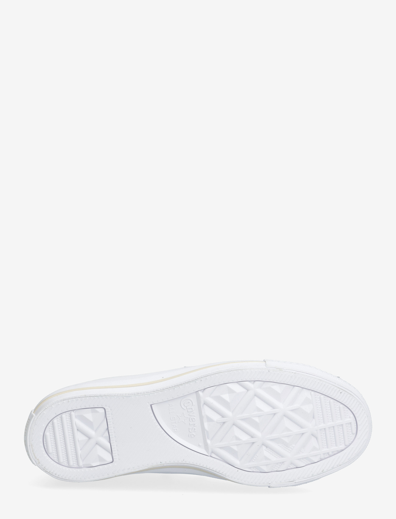 Converse - CTAS OX WHITE/WHITE/LT OREWOOD BRN - lave sneakers - white - 4
