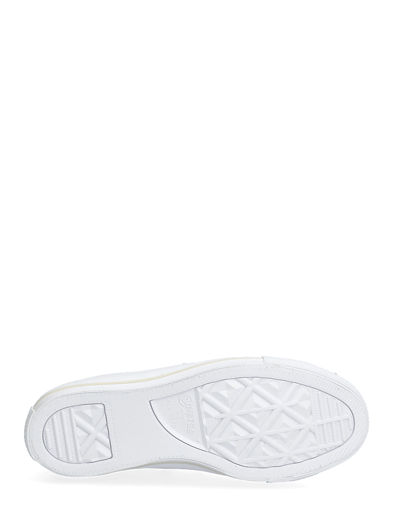 Converse - CTAS OX WHITE/WHITE/LT OREWOOD BRN - niedriger schnitt - white - 4