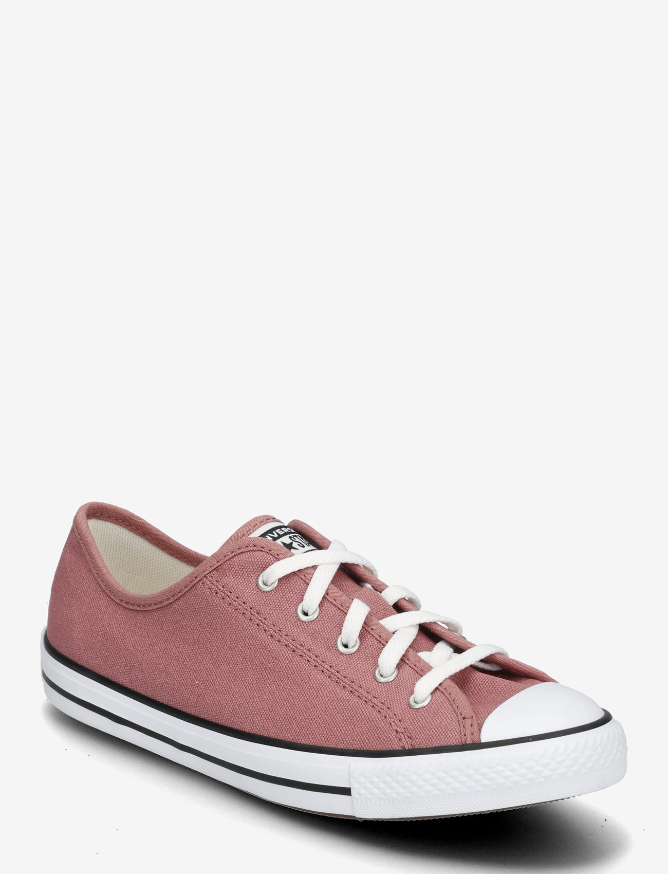 Converse - CTAS DAINTY OX LIGHT SADDLE/EGRET/BLACK - låga sneakers - light saddle/egret/black - 0