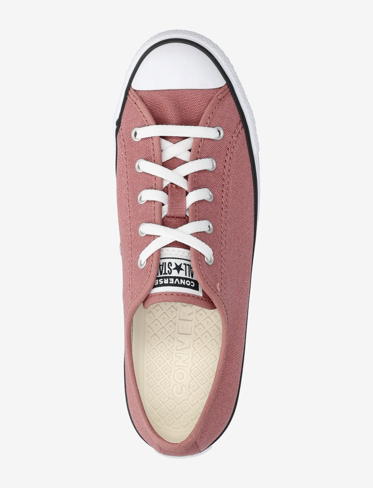 Converse - CTAS DAINTY OX LIGHT SADDLE/EGRET/BLACK - låga sneakers - light saddle/egret/black - 3