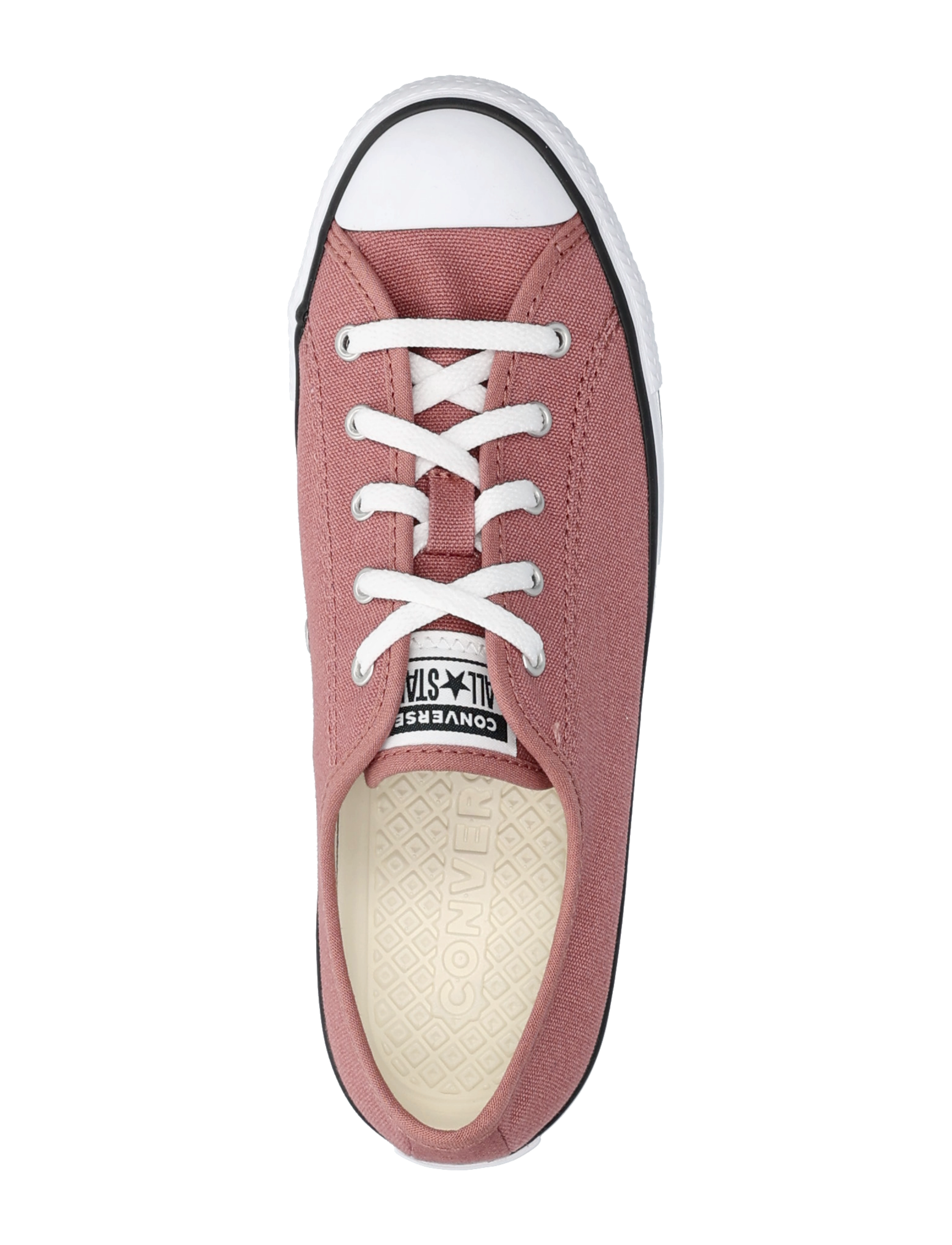 Converse - CTAS DAINTY OX LIGHT SADDLE/EGRET/BLACK - light saddle/egret/black - 3