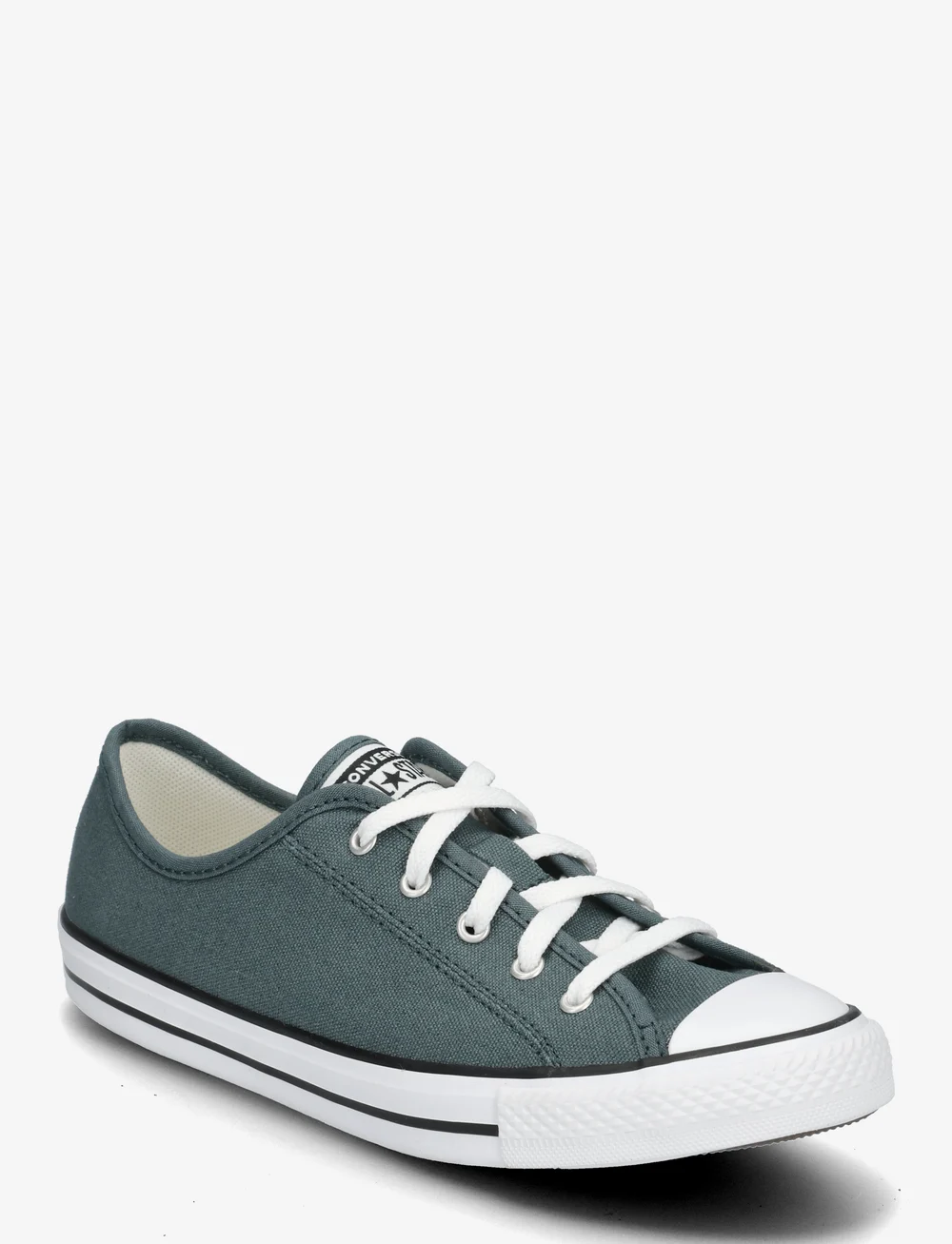 Converse - CTAS DAINTY OX TRUE NATURE/EGRET/BLACK - niedrige sneakers - true nature/egret/black - 0