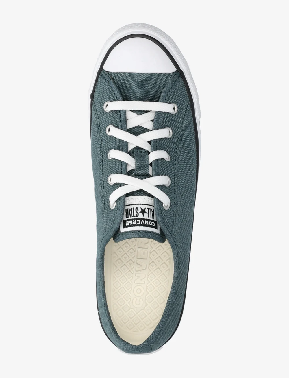 Converse - CTAS DAINTY OX TRUE NATURE/EGRET/BLACK - niedrige sneakers - true nature/egret/black - 3