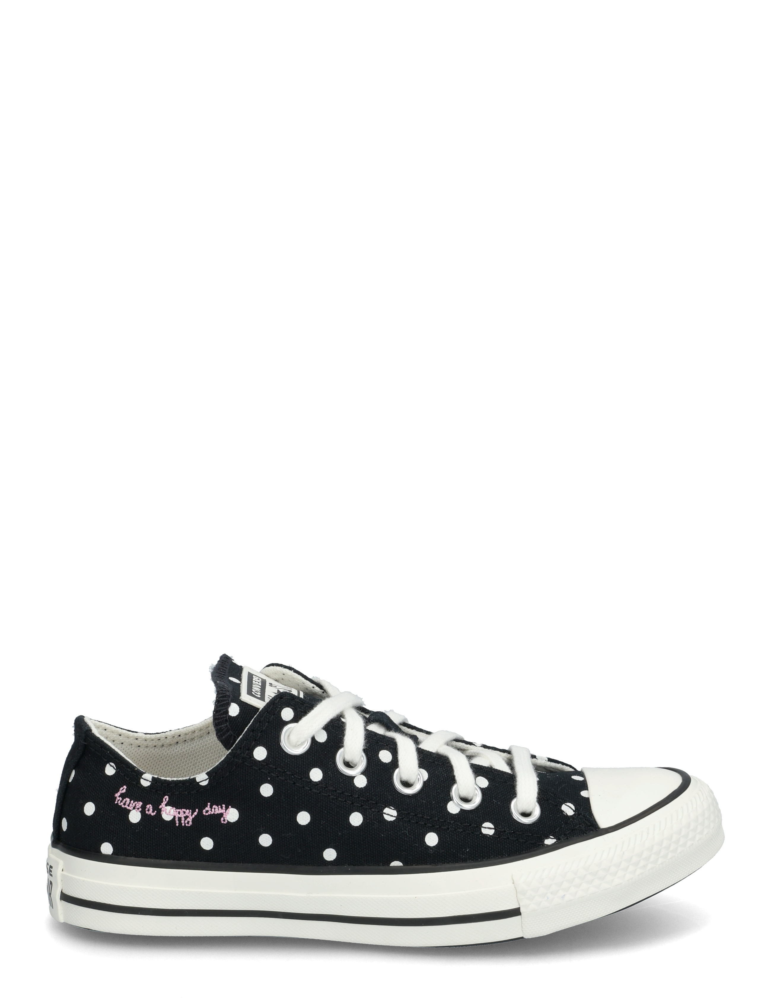 Converse - CTAS OX BLACK/VINTAGE WHITE/TONGUE TIED - black/vintage white - 1