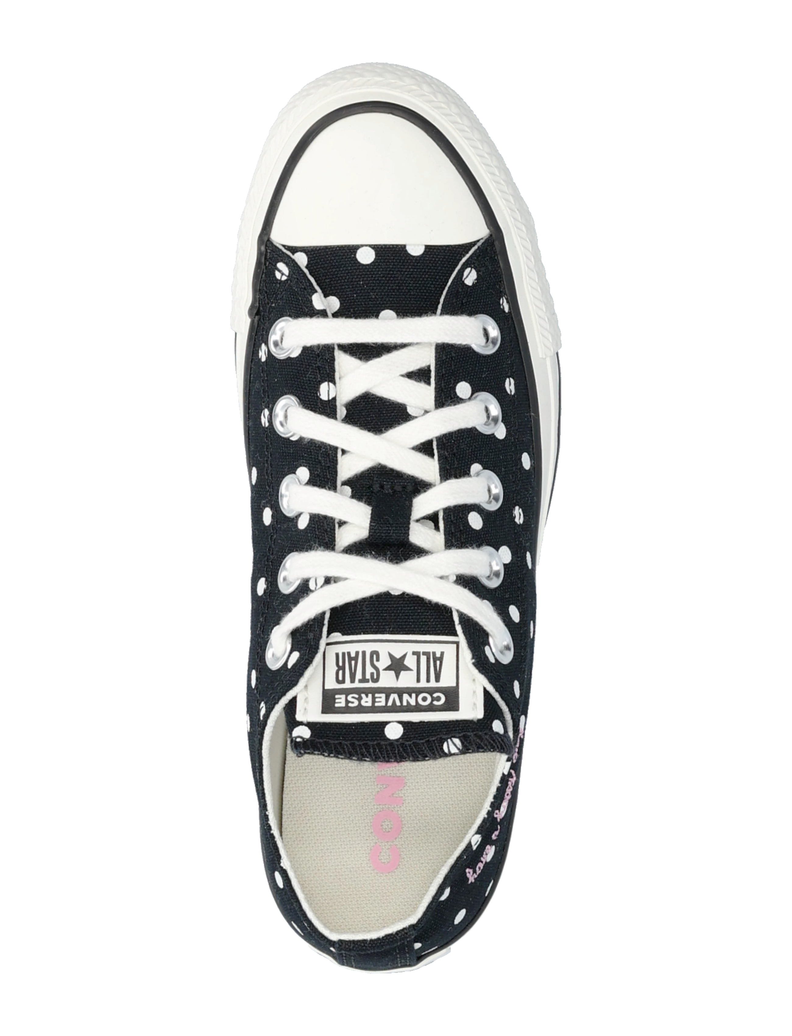 Converse - CTAS OX BLACK/VINTAGE WHITE/TONGUE TIED - black/vintage white - 3