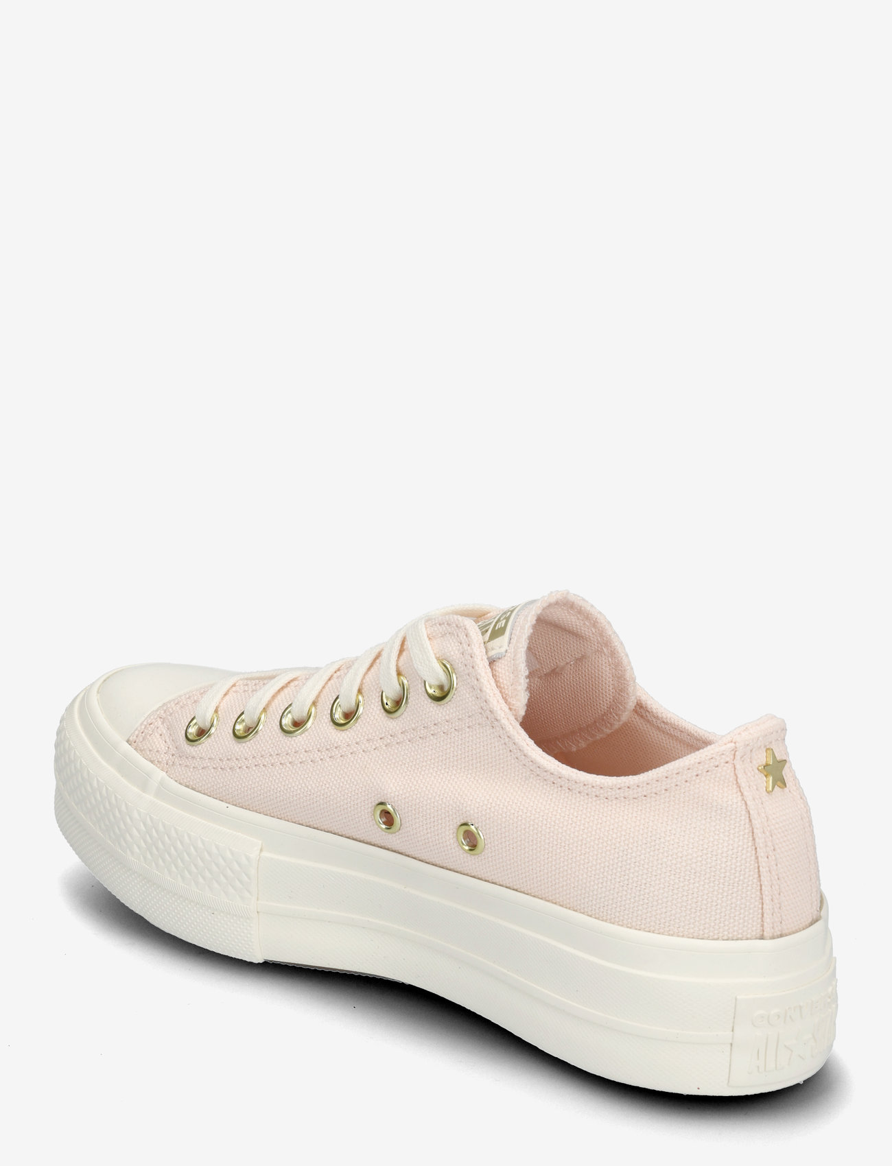 Converse - CTAS LIFT OX PALE PETAL/EGRET/GOLD - tennised - pale petal/egret/gold - 2