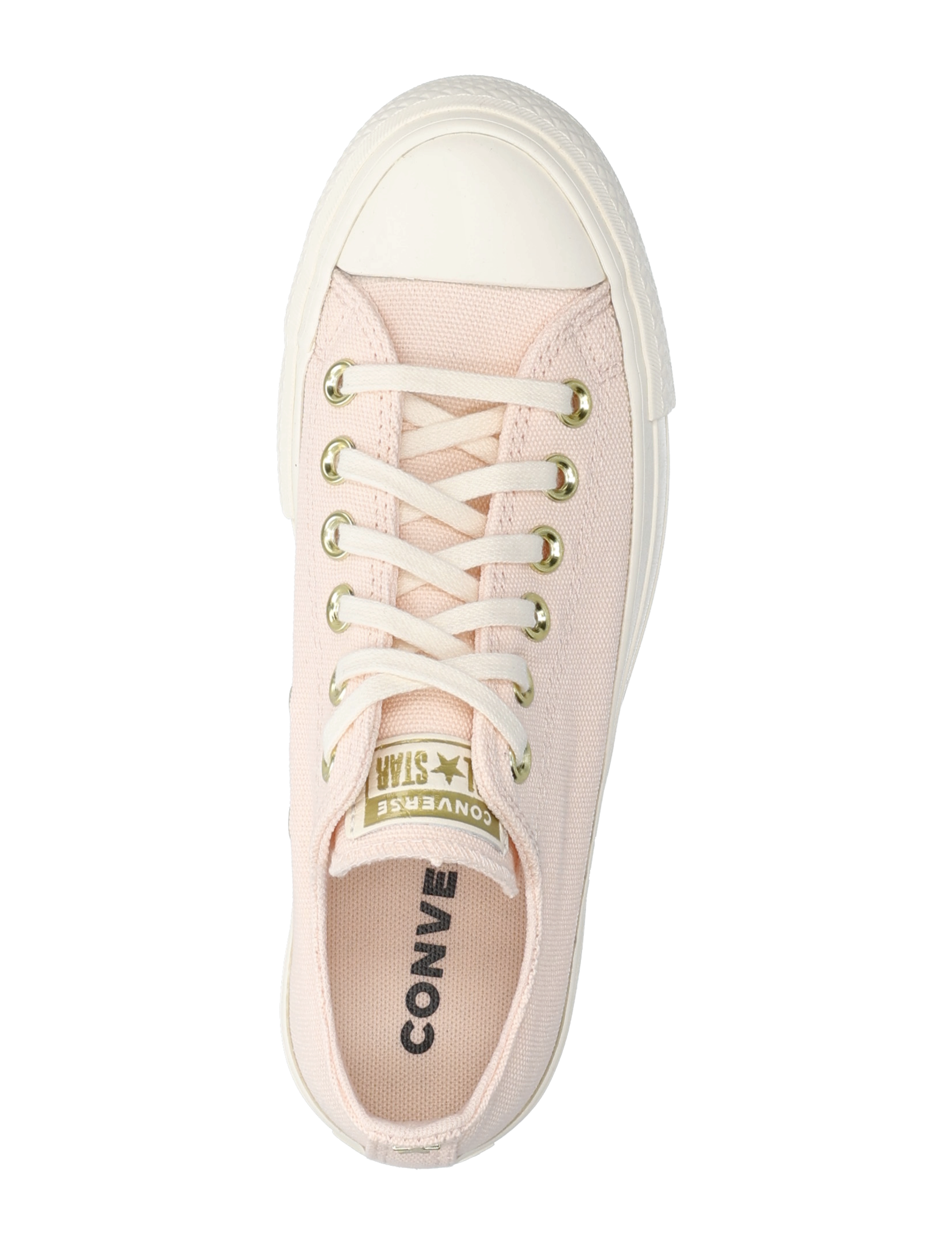 Converse - CTAS LIFT OX PALE PETAL/EGRET/GOLD - pale petal/egret/gold - 3