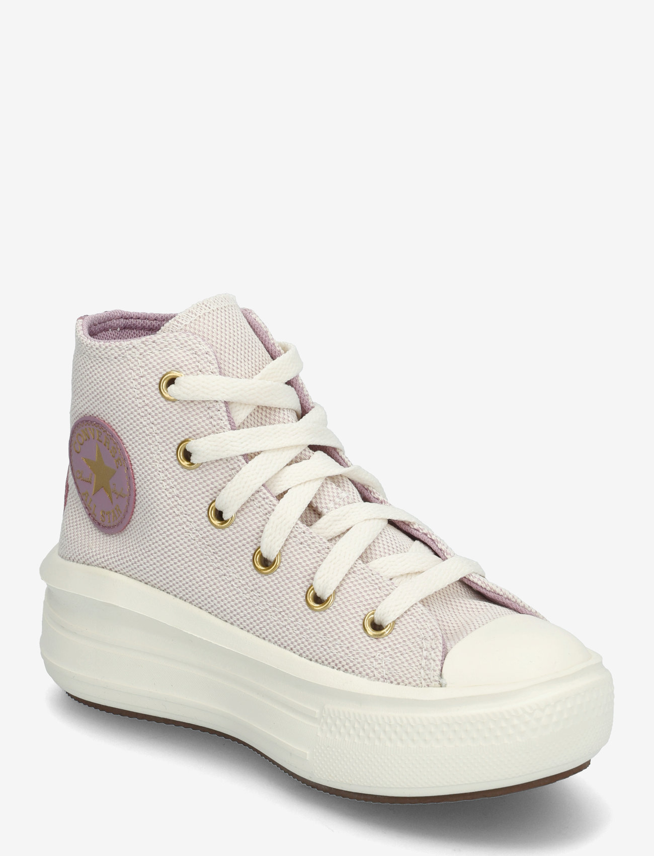 Converse - CTAS MOVE HI ORCHID DUST/EGRET/GOLD - canva botased - orchid dust/egret/gold - 0