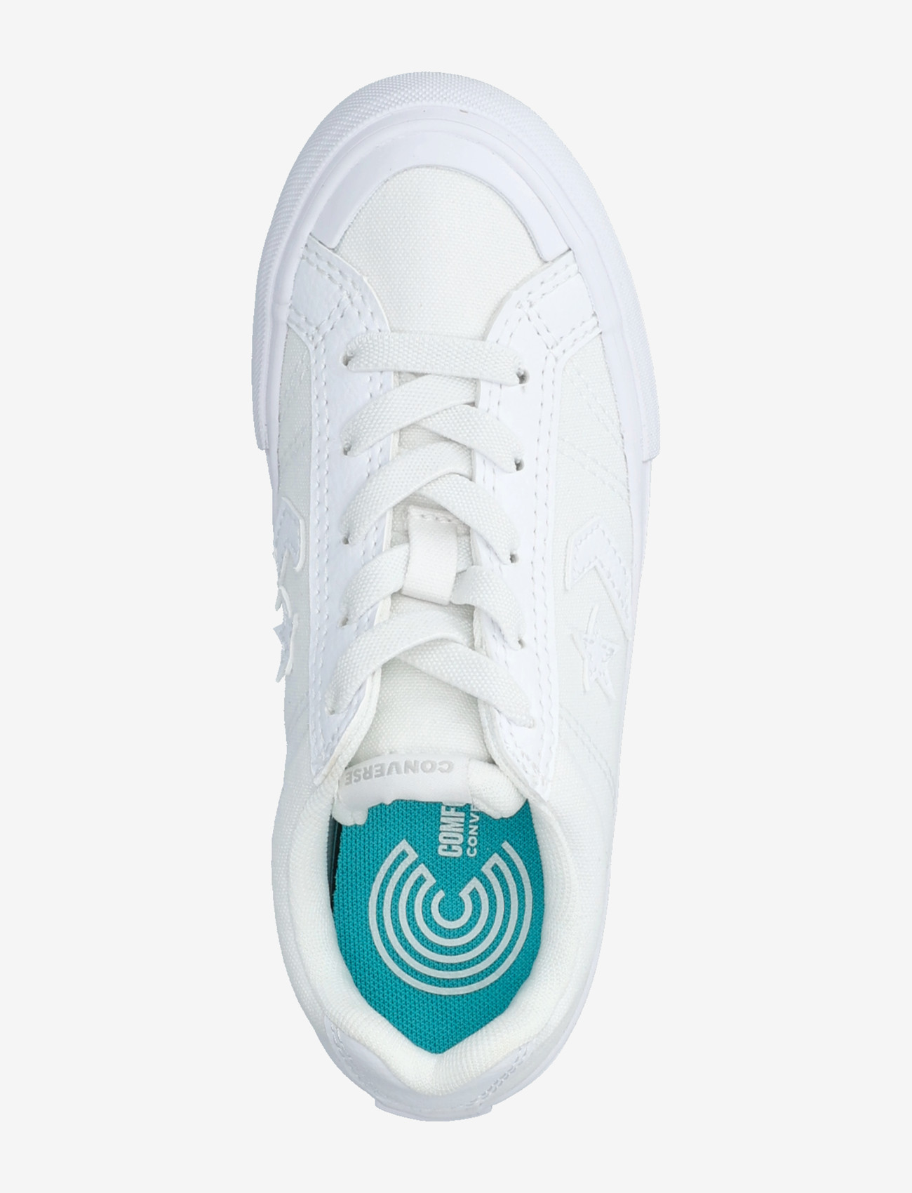 Converse - CONVERSE SPORT CASUAL OX WHITE/GREY - canva sneakers - white - 3