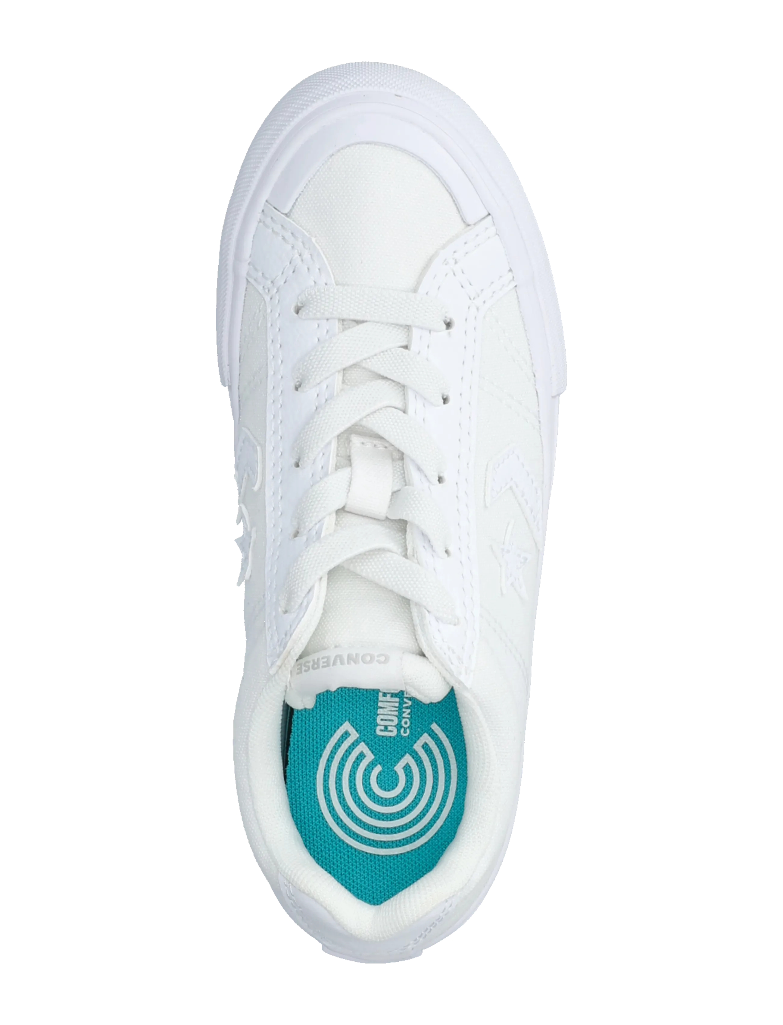 Converse - CONVERSE SPORT CASUAL OX WHITE/GREY - canvas sneakers - white - 3