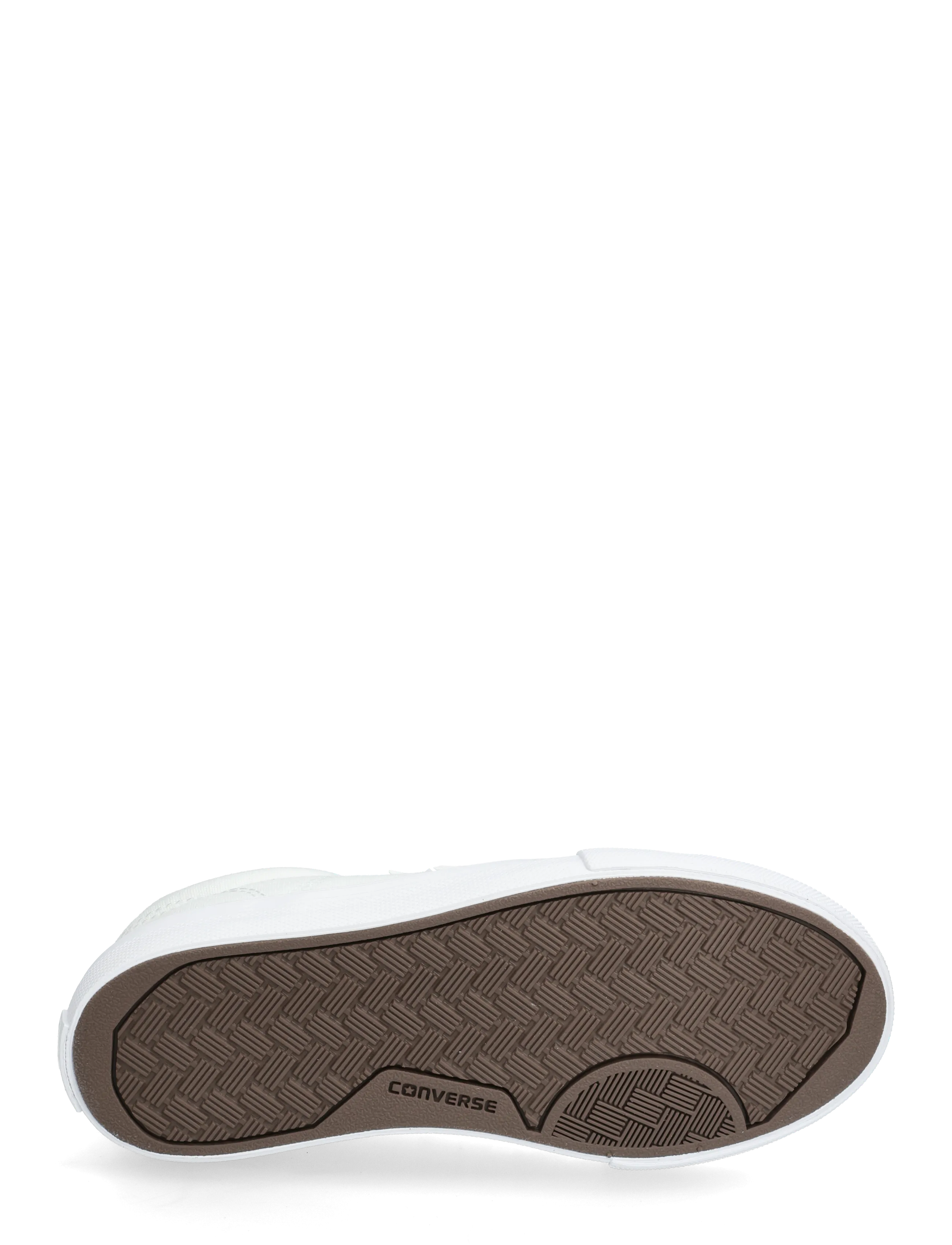 Converse - CONVERSE SPORT CASUAL OX WHITE/GREY - canvas sneakers - white - 4