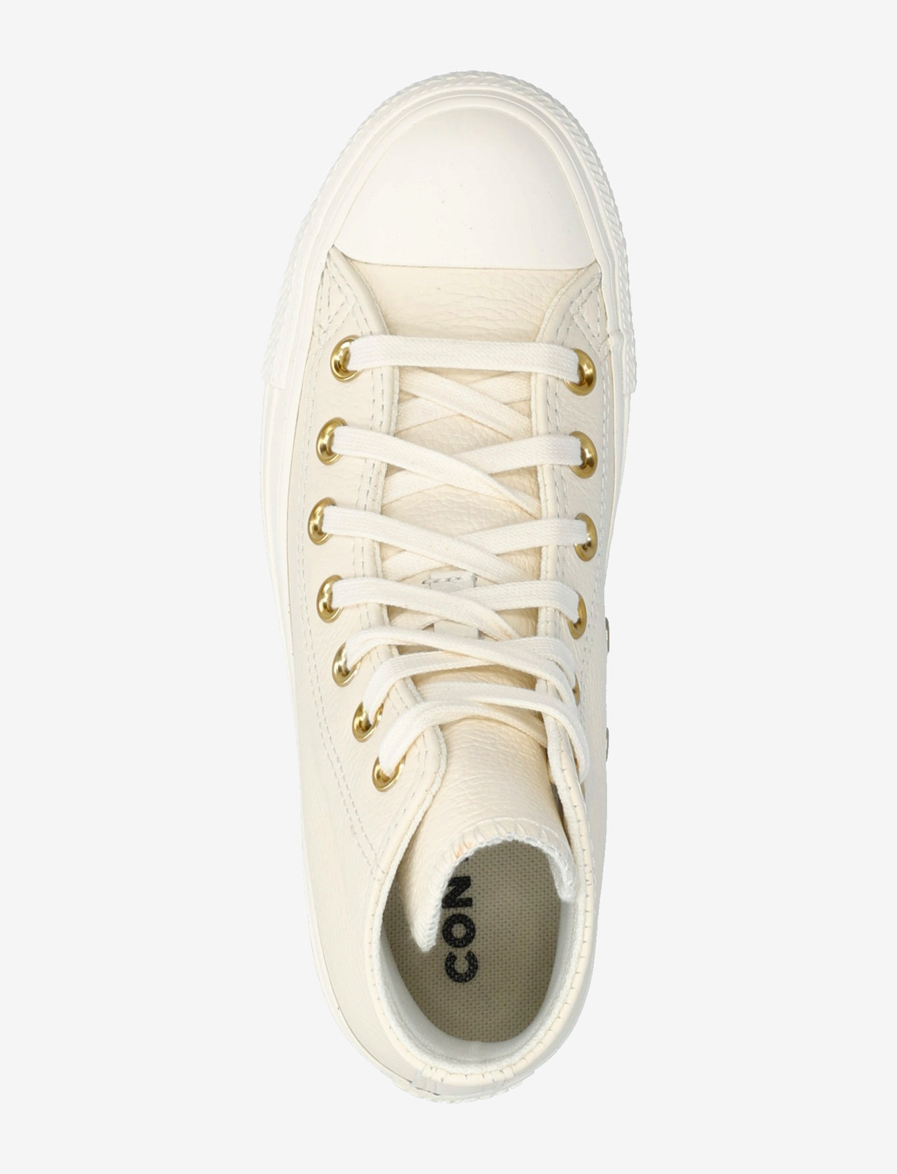 Converse - Chuck Taylor All Star - high top sneakers - egret/egret/gold - 3