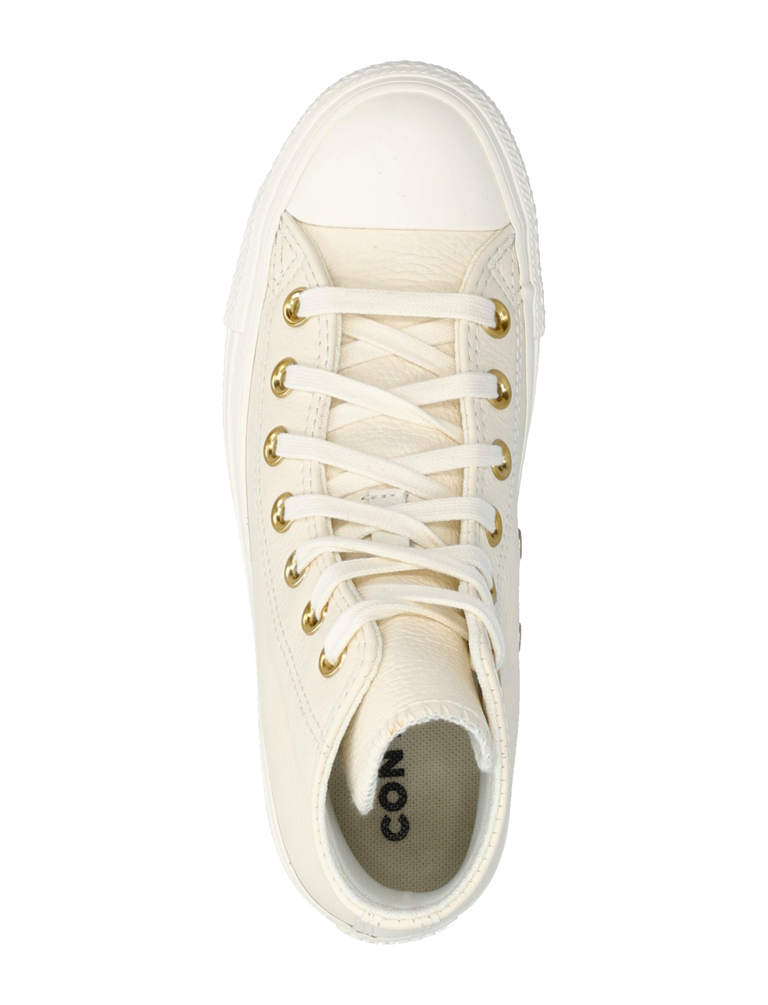 Converse - Chuck Taylor All Star - höga sneakers - egret/egret/gold - 3