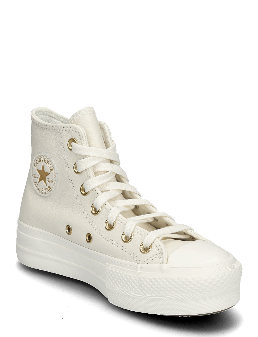 Converse - CHUCK TAYLOR ALL STAR LIFT - sneakers - egret/egret/gold - 0