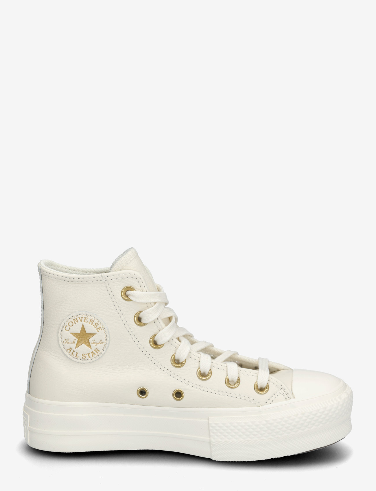 Converse - Chuck Taylor All Star Lift - tennised - egret/egret/gold - 1
