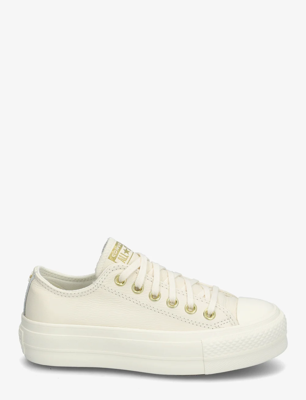 Converse - Chuck Taylor All Star Lift - låga sneakers - egret/egret/gold - 1