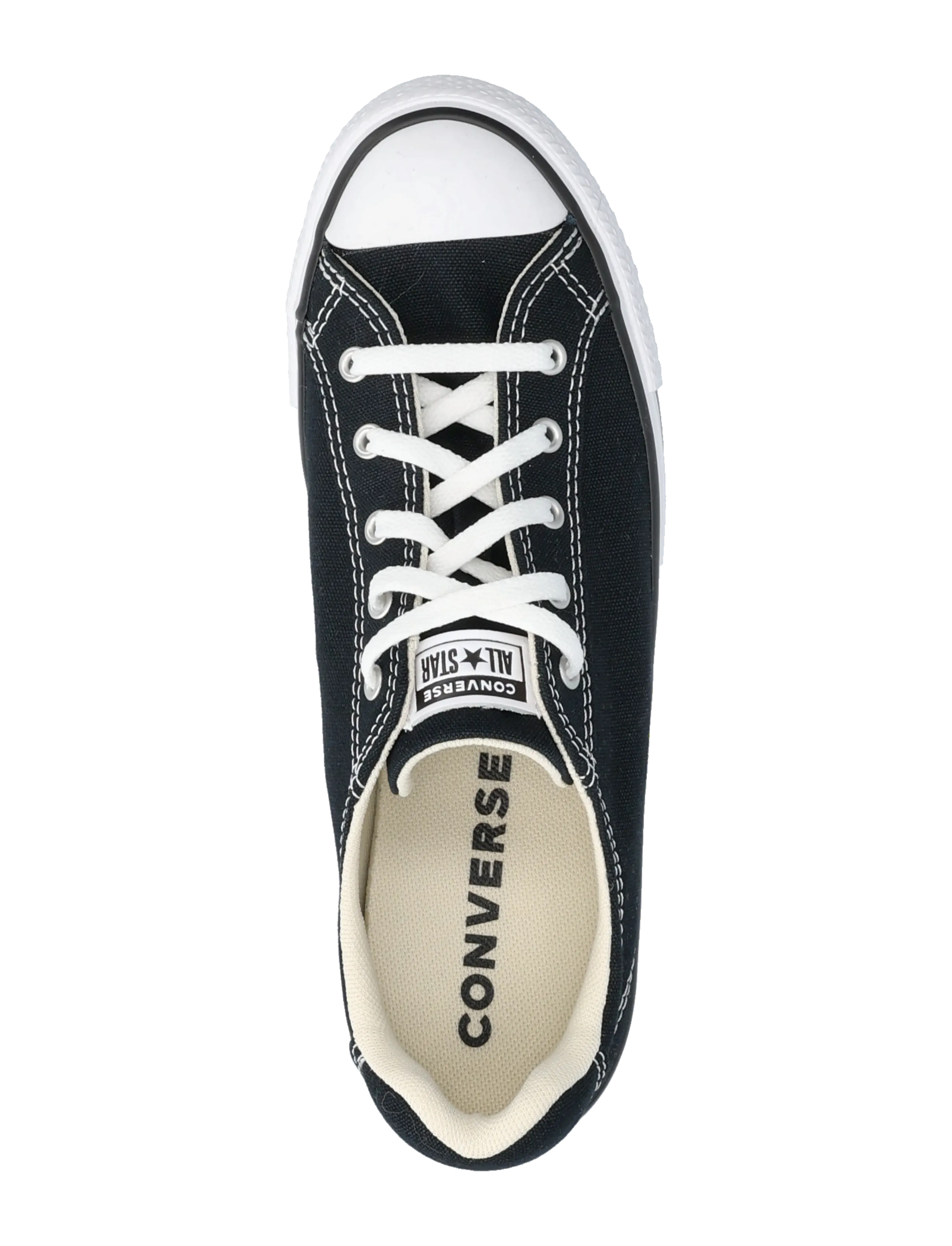 Converse - Chuck Taylor All Star Dainty Lucky - tenisówki - black/white/black - 3
