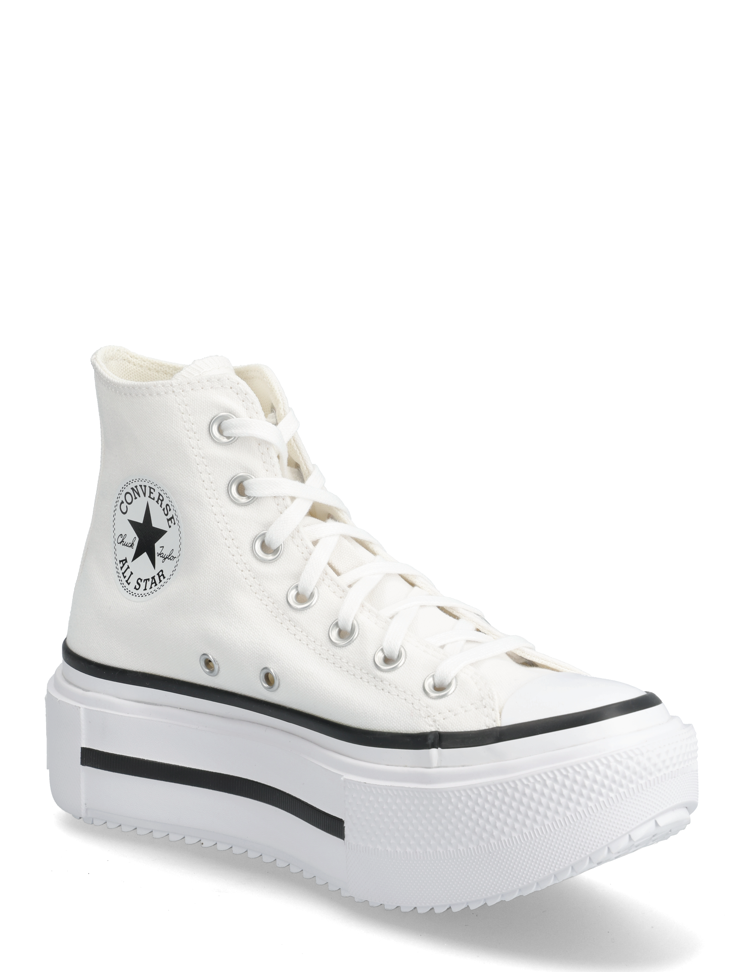 Converse Chuck Taylor All Star Lift Double Stack - Converse - WHITE/BLACK/WHITE / white