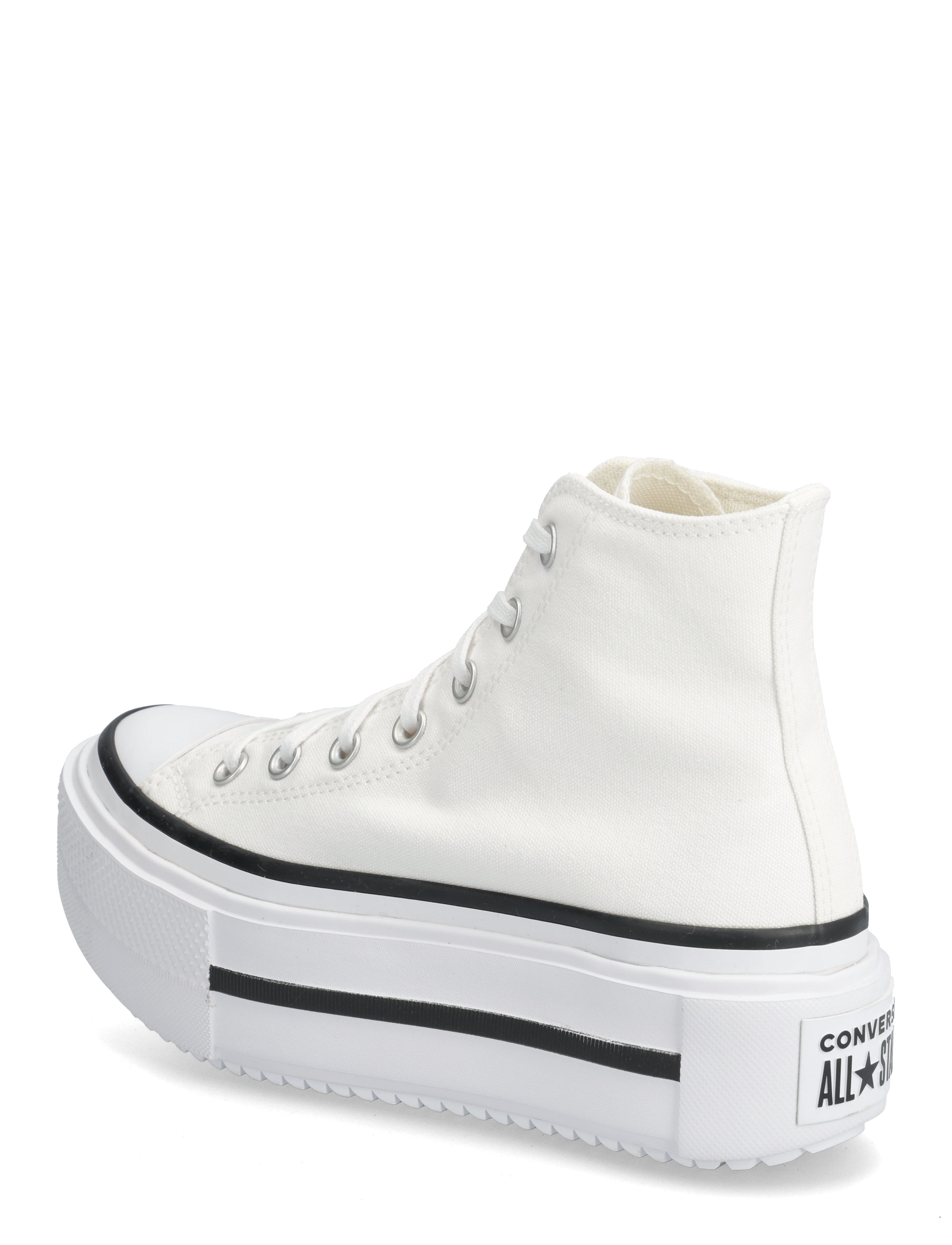 Converse - Chuck Taylor All Star Lift Double Stack - korkeavartiset tennarit - white/black/white - 2