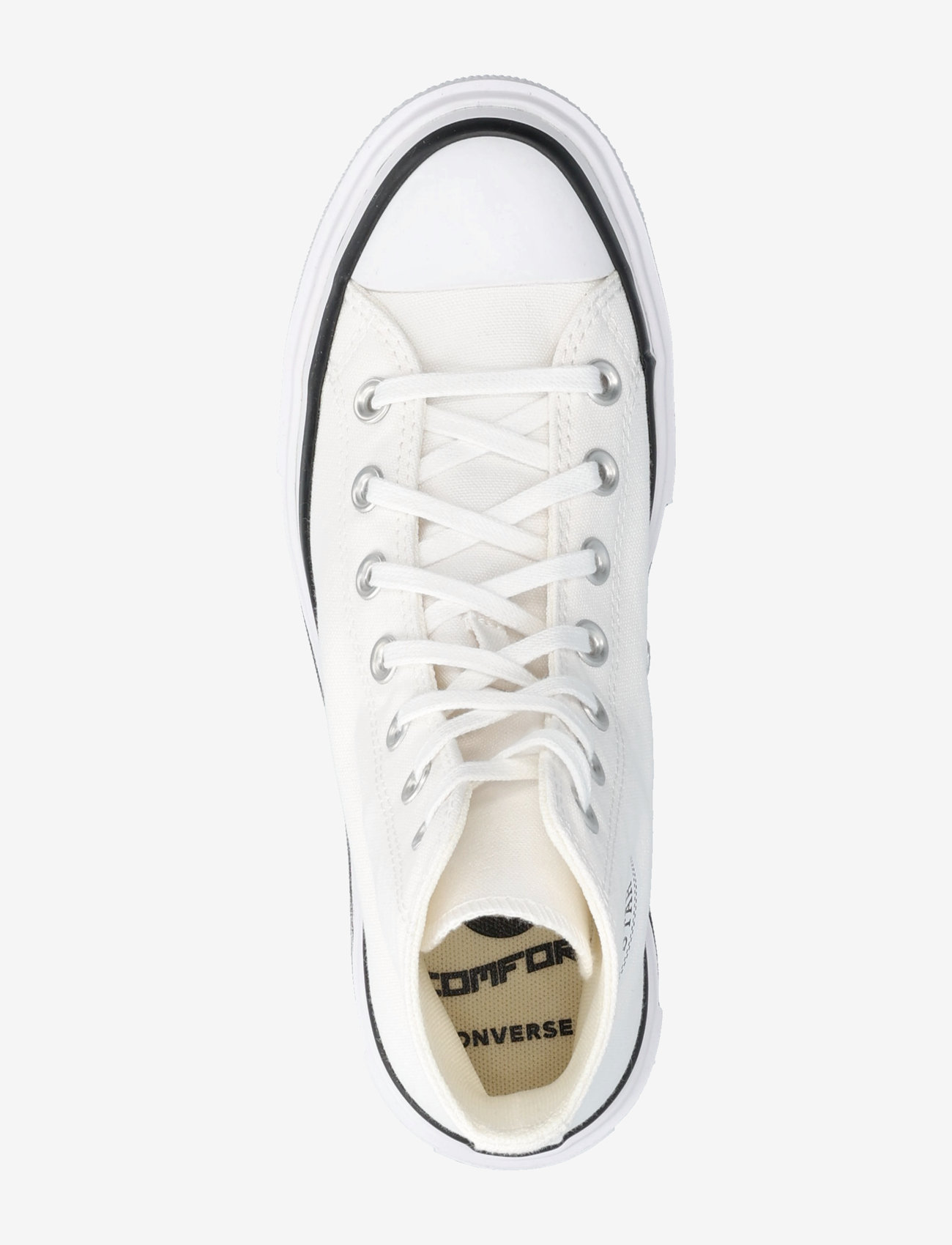 Converse - Chuck Taylor All Star Lift Double Stack - høje sneakers - white/black/white - 3