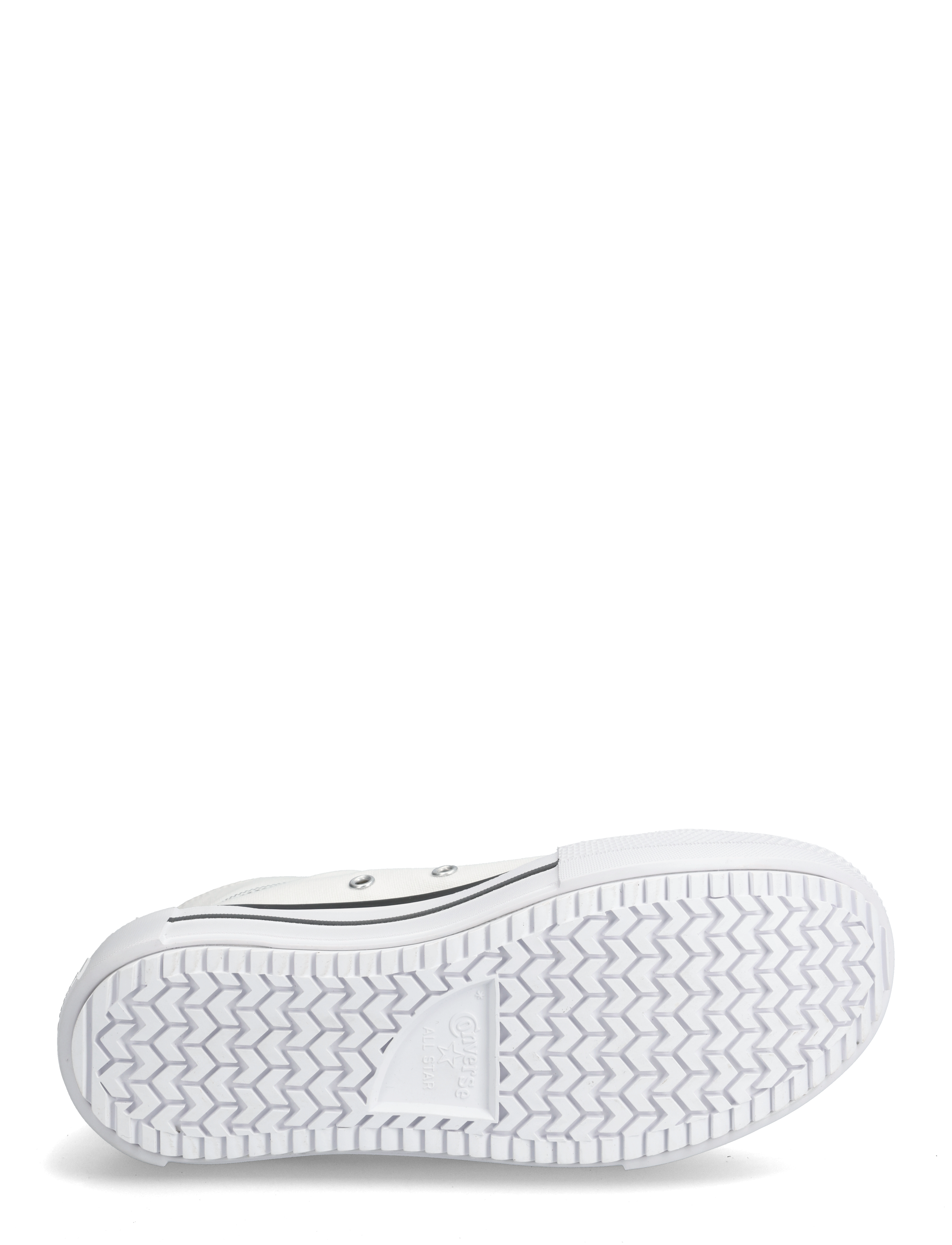 Converse - Chuck Taylor All Star Lift Double Stack - korkeavartiset tennarit - white/black/white - 4